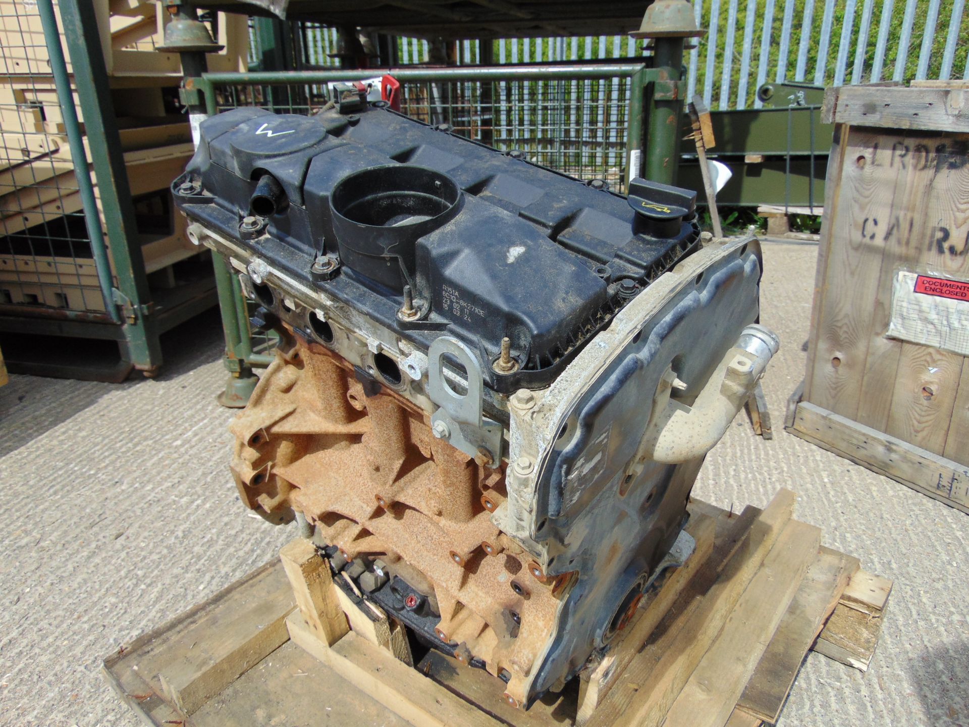 Land Rover 2.4L Ford Puma Takeout Diesel Engine P/No LR016810 - Bild 7 aus 9