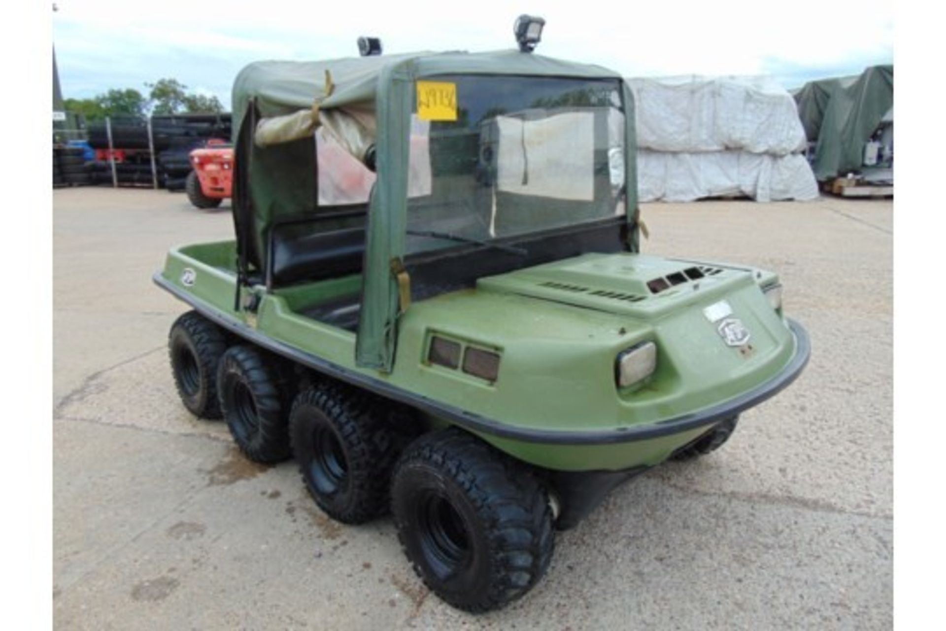 Argocat 8x8 Magnum Amphibious ATV with Canopy
