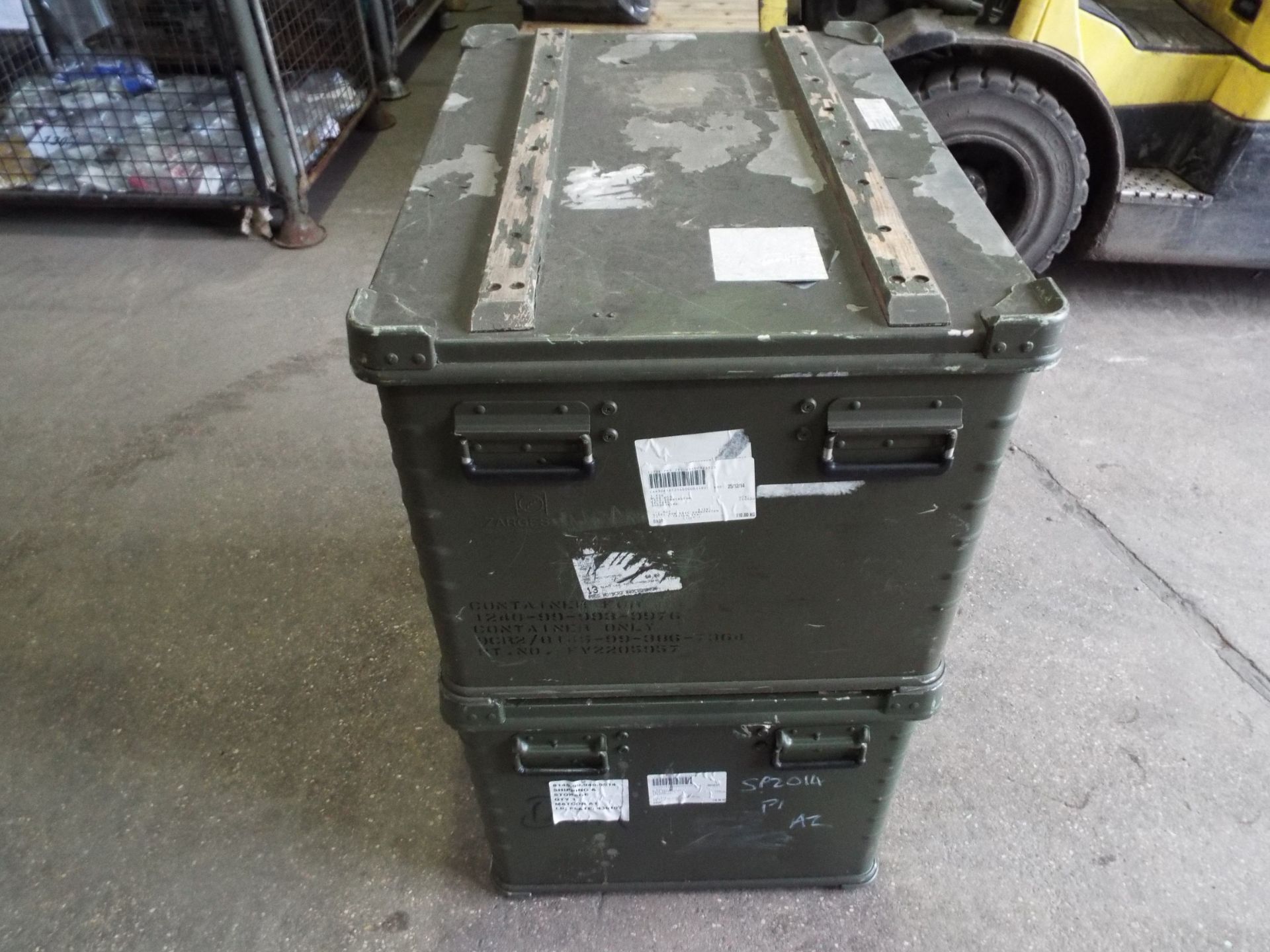 2 x Heavy Duty Zarges Aluminium Cases - Image 4 of 8