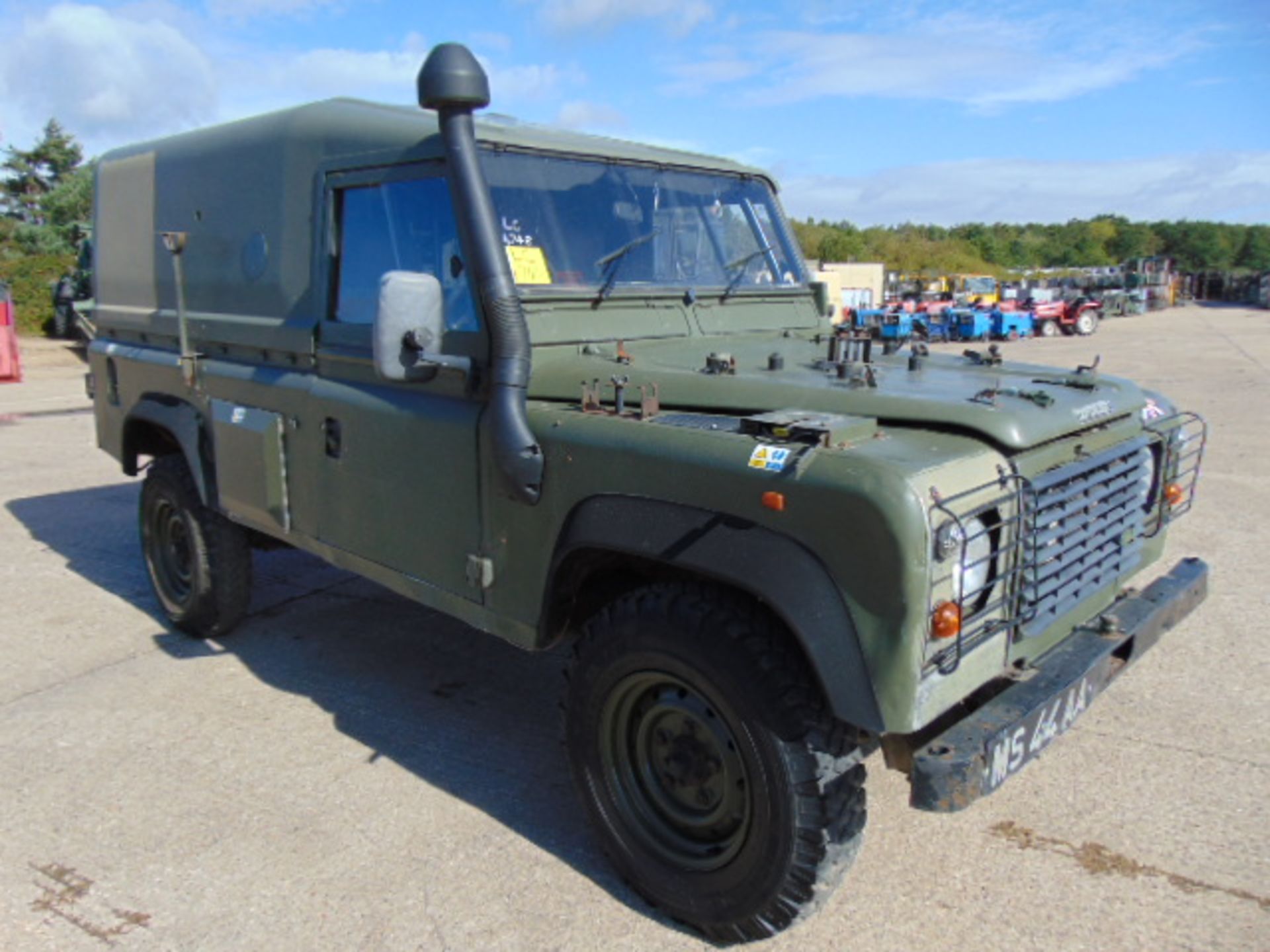 Military Specification Land Rover Wolf 110 Hard Top