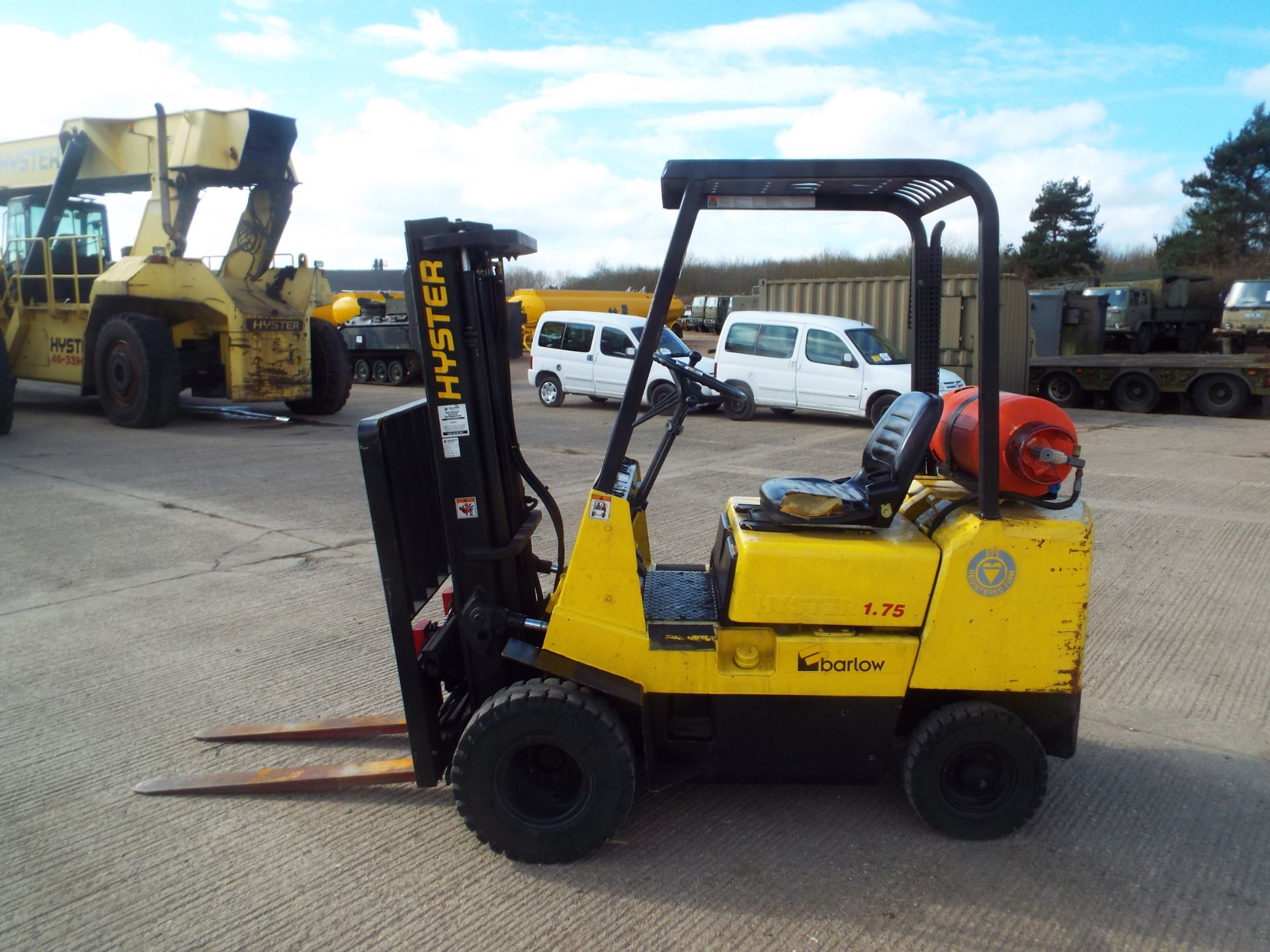 Hyster H1.75XL Counter Balance LPG Container Forklift - Image 4 of 20