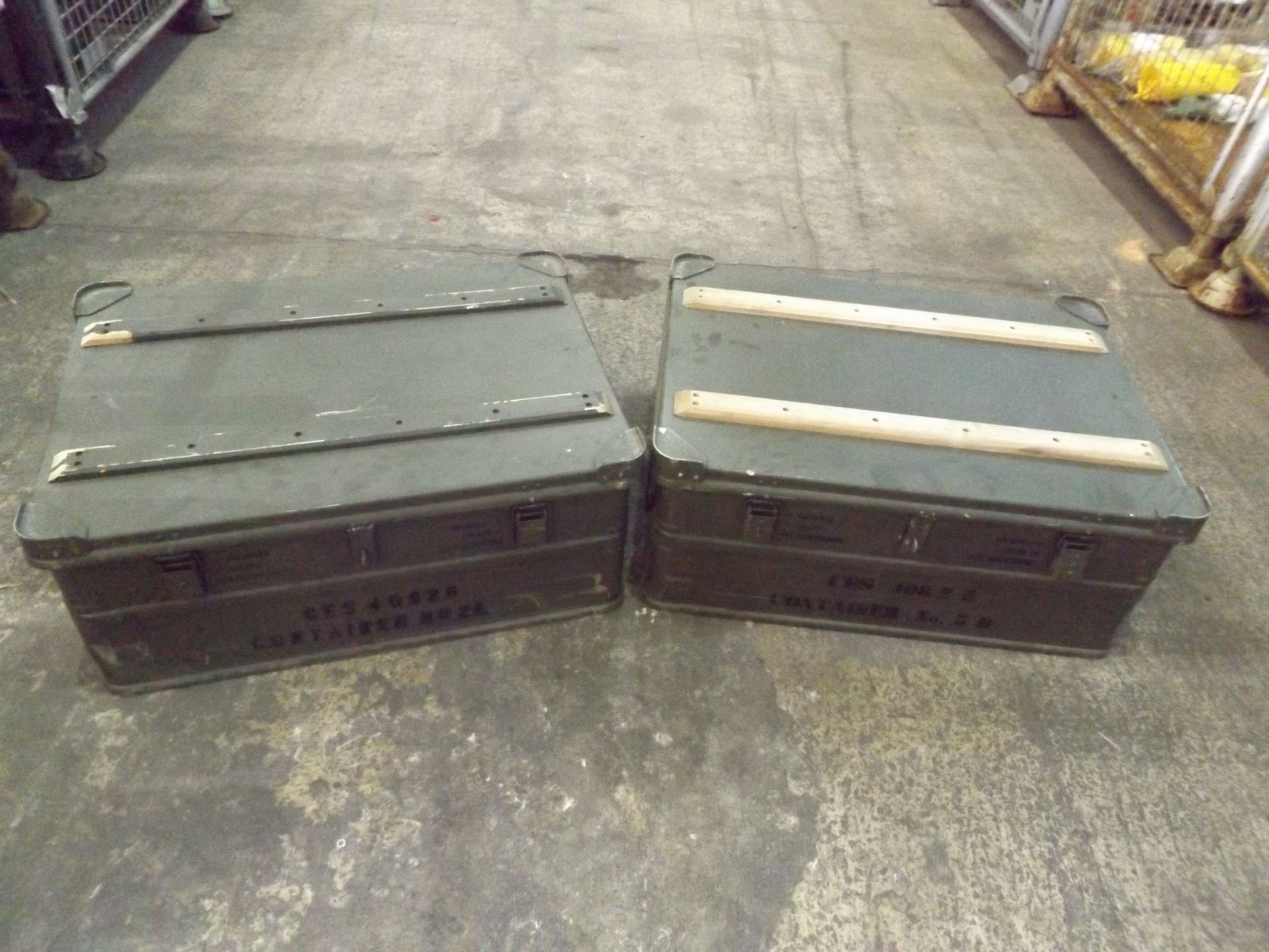 2 x Heavy Duty Zarges Aluminium Cases