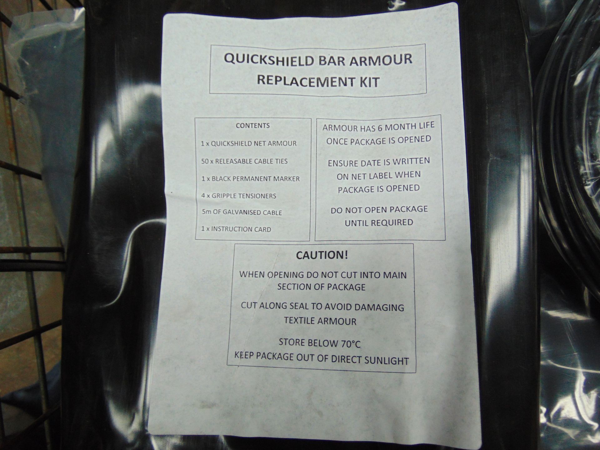 75 x Tarian Quickshield Vehicle Repair Kits - Image 6 of 7