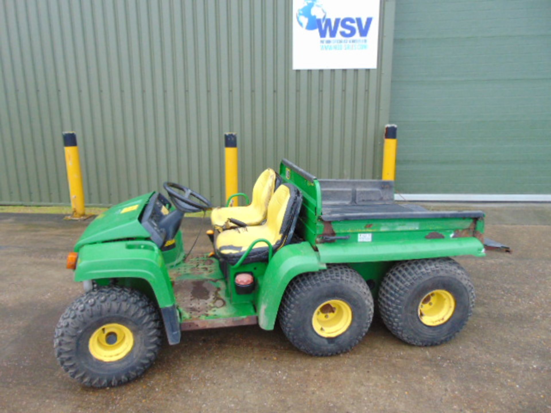 John Deere Trail Gator 6x4 Utility ATV C/W Tipping Rear Body - Bild 2 aus 11