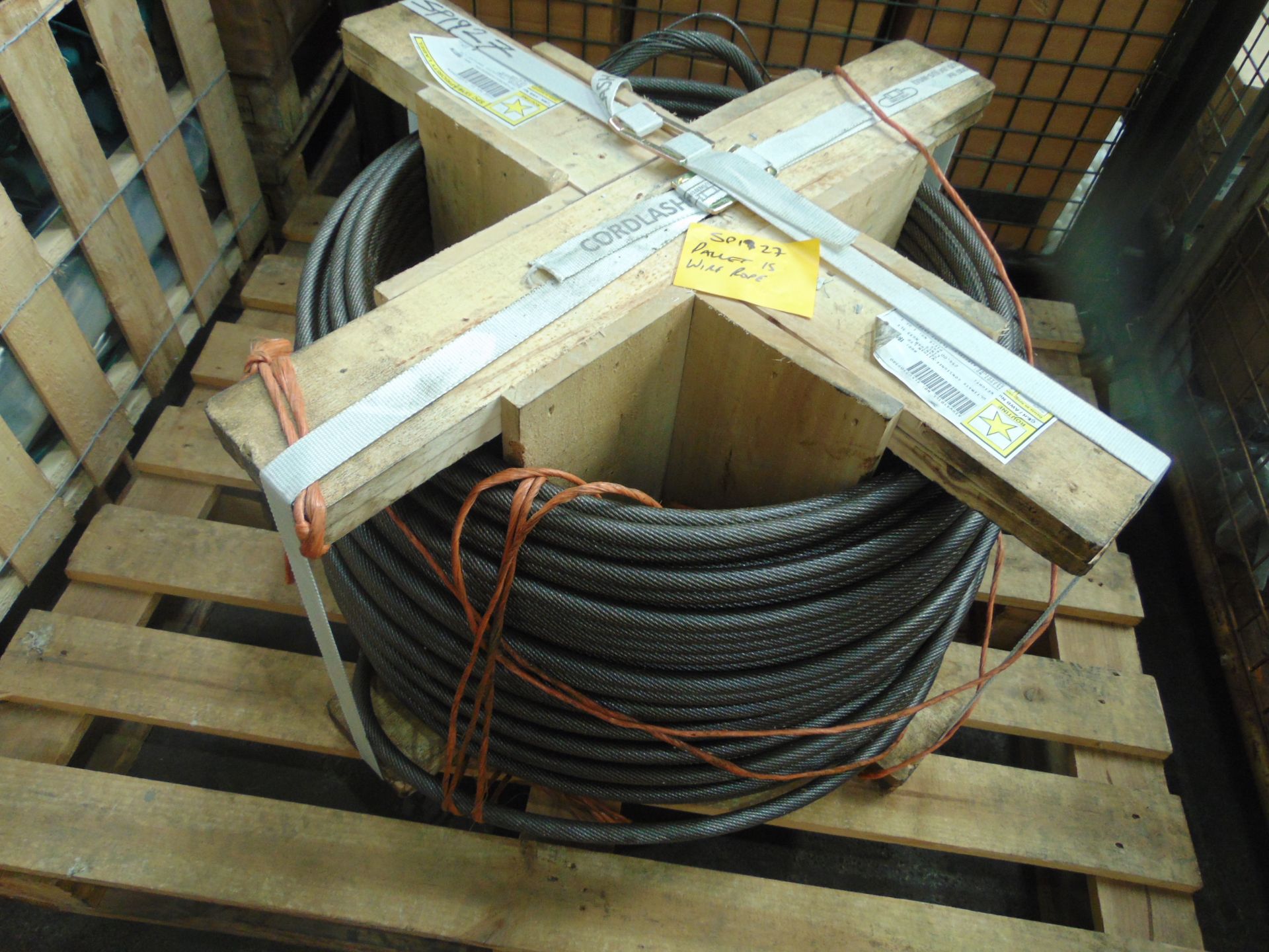 Approx 100m of Heavy Duty Crane/Winch Wire Rope