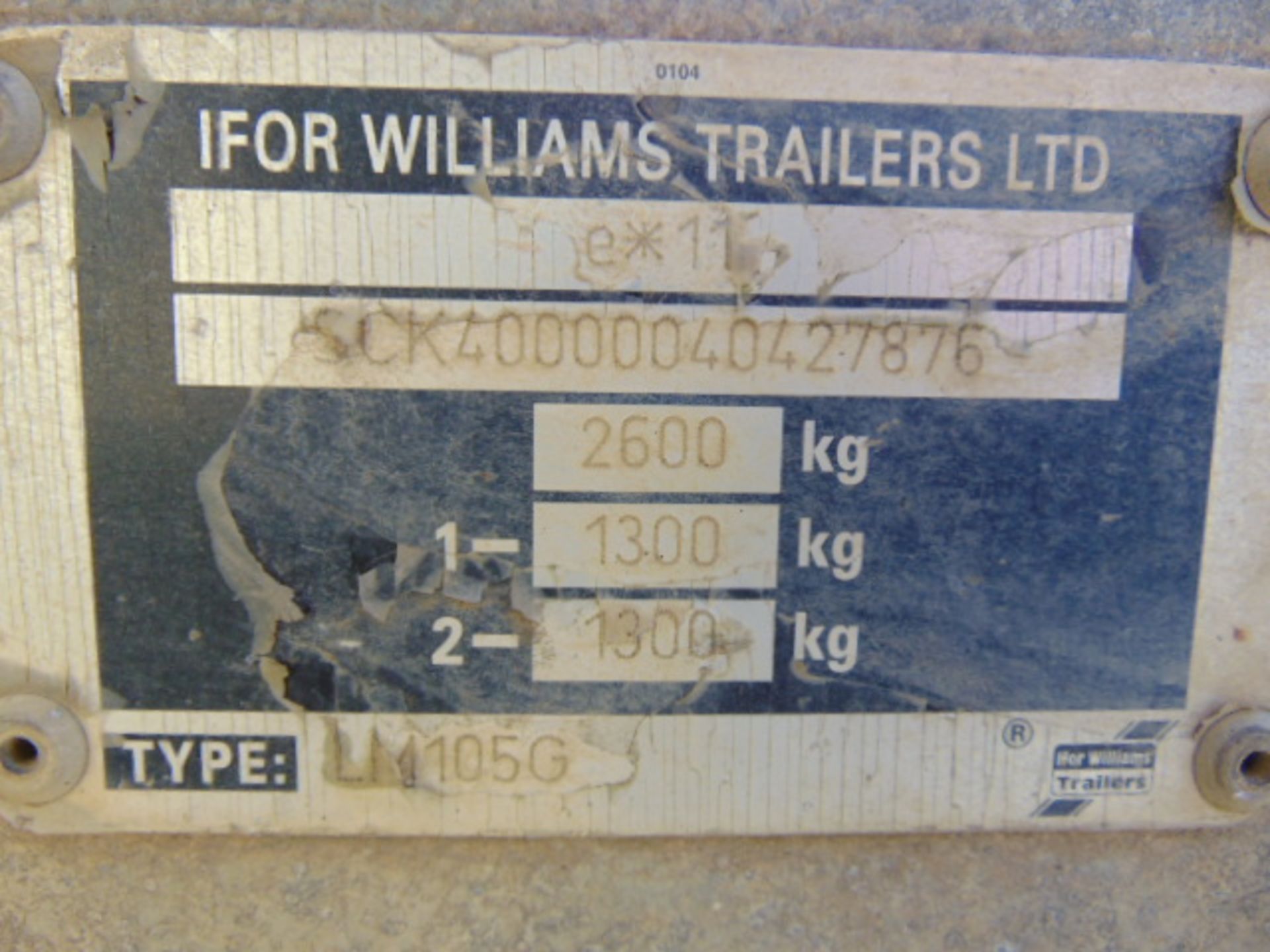 Ifor Williams LM105G Twin Axle Trailer - Image 12 of 12