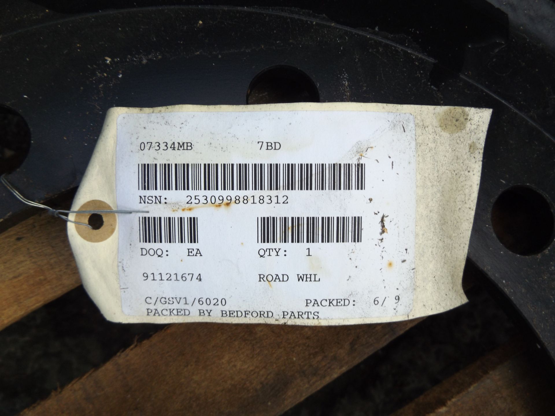 6 x Bedford Wheel Rims P/No 91121674 - Image 8 of 8