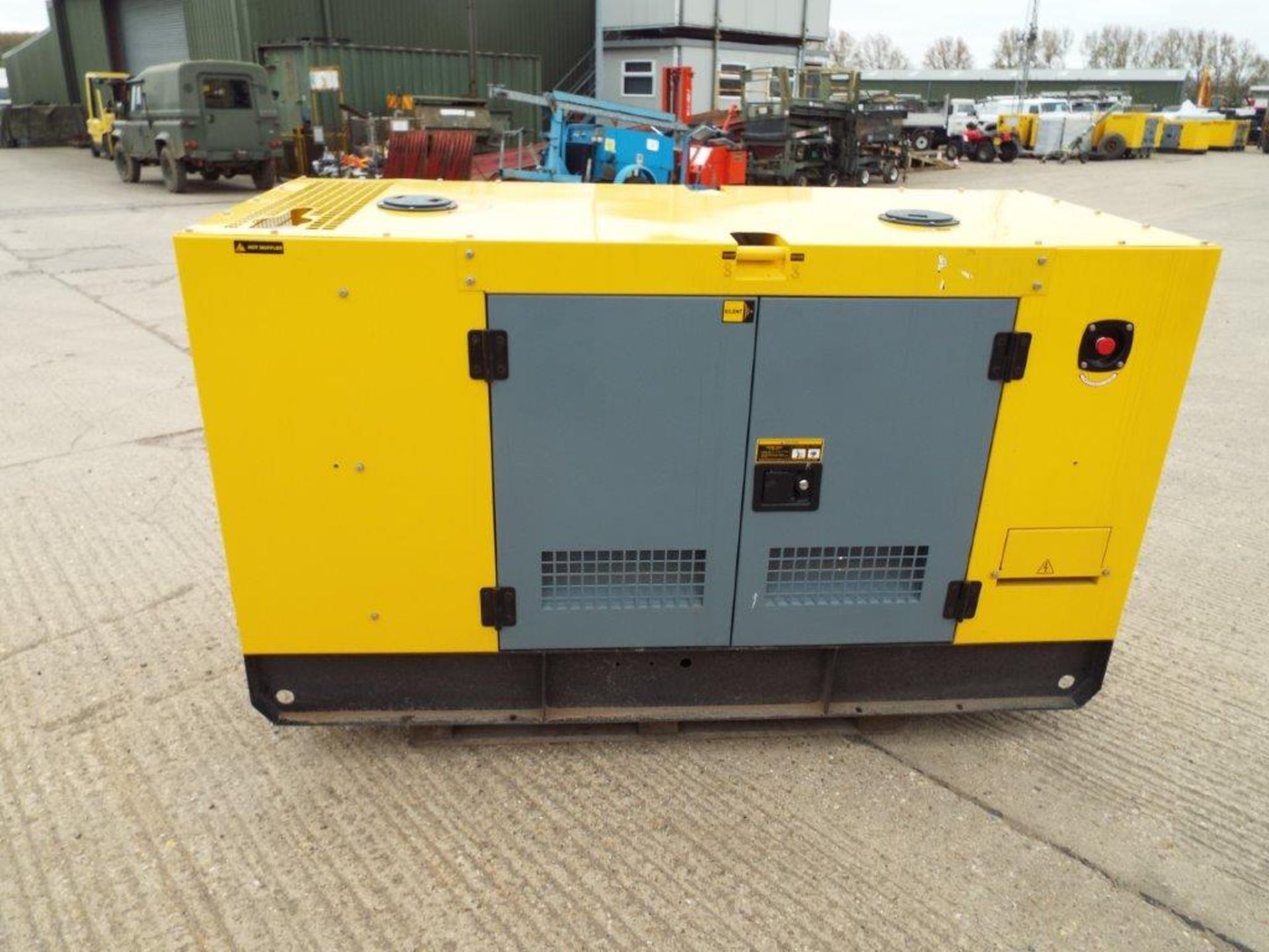 UNISSUED WITH TEST HOURS ONLY 30 KVA 3 Phase Silent Diesel Generator Set - Image 7 of 20