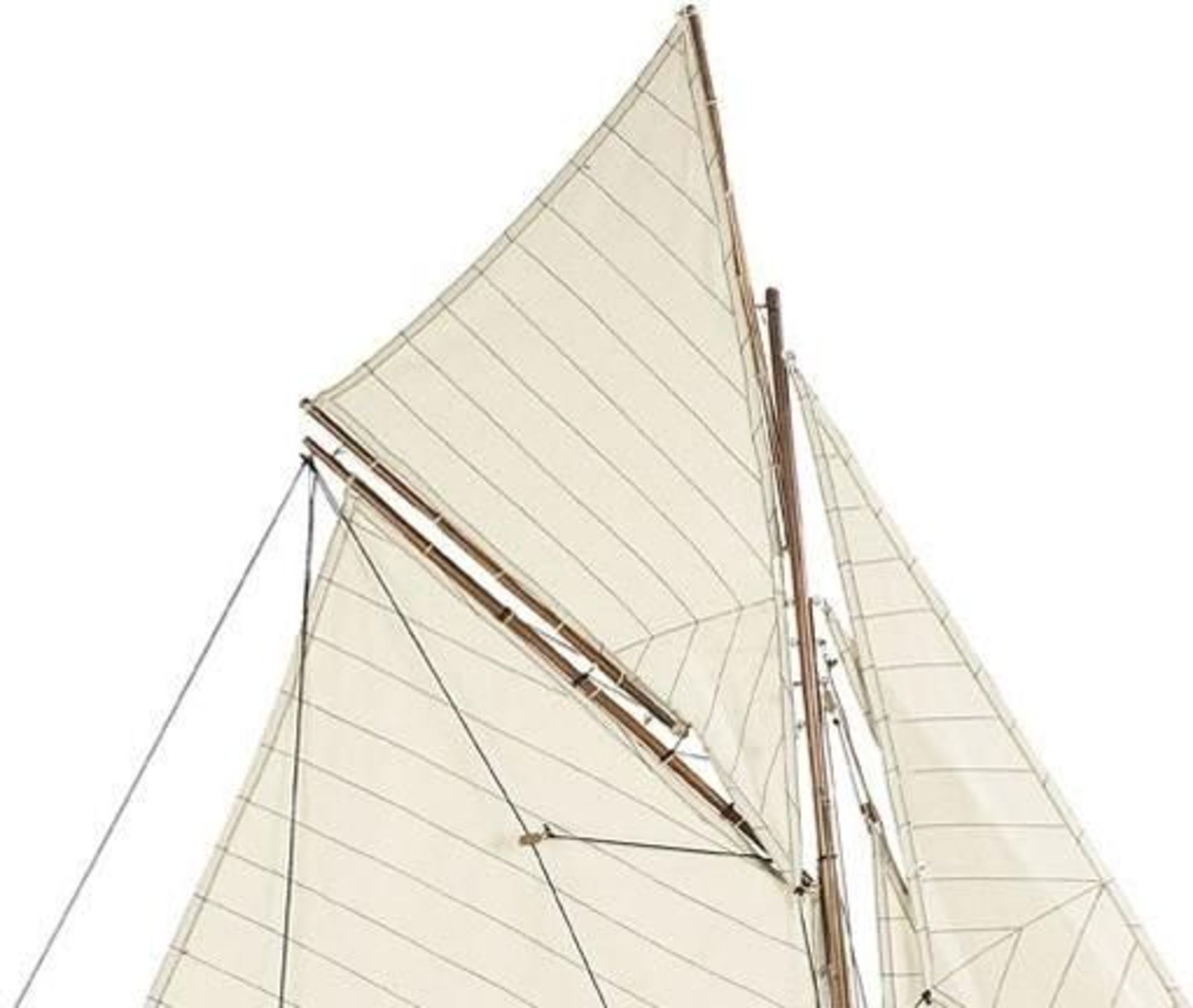 America's Cup Columbia 1901 Racing Yacht Detailed Scale Model - Image 6 of 7