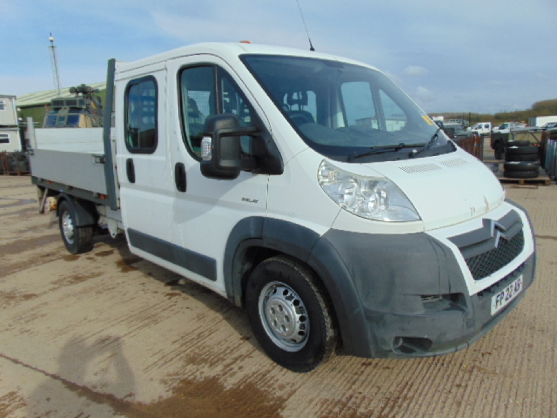 Citroen Relay 7 Seater Double Cab Dropside Pickup