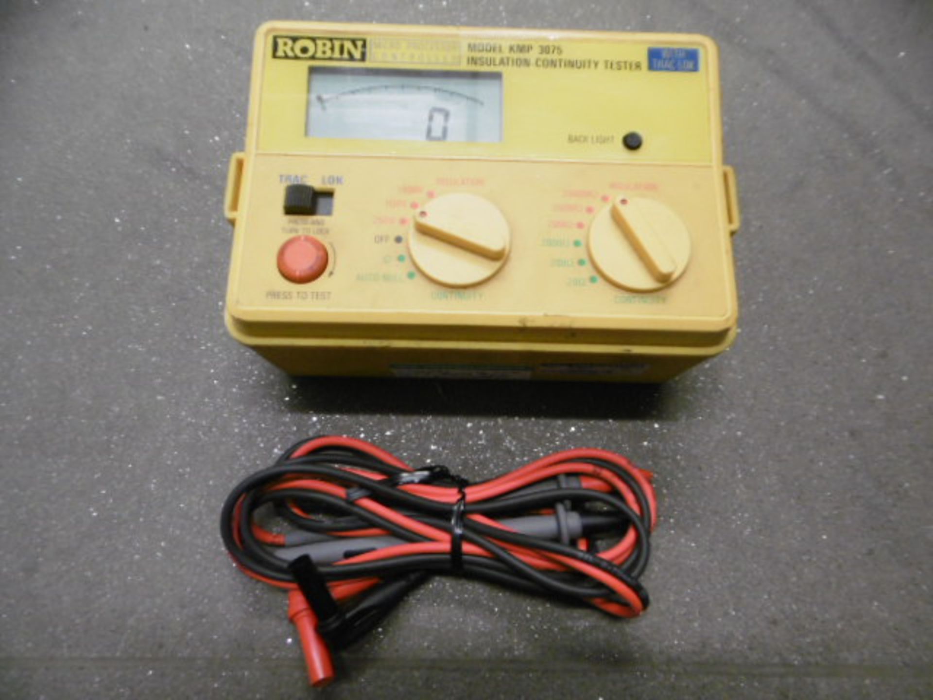 Robin KMP3075DL Continuity and Insulation Test Set