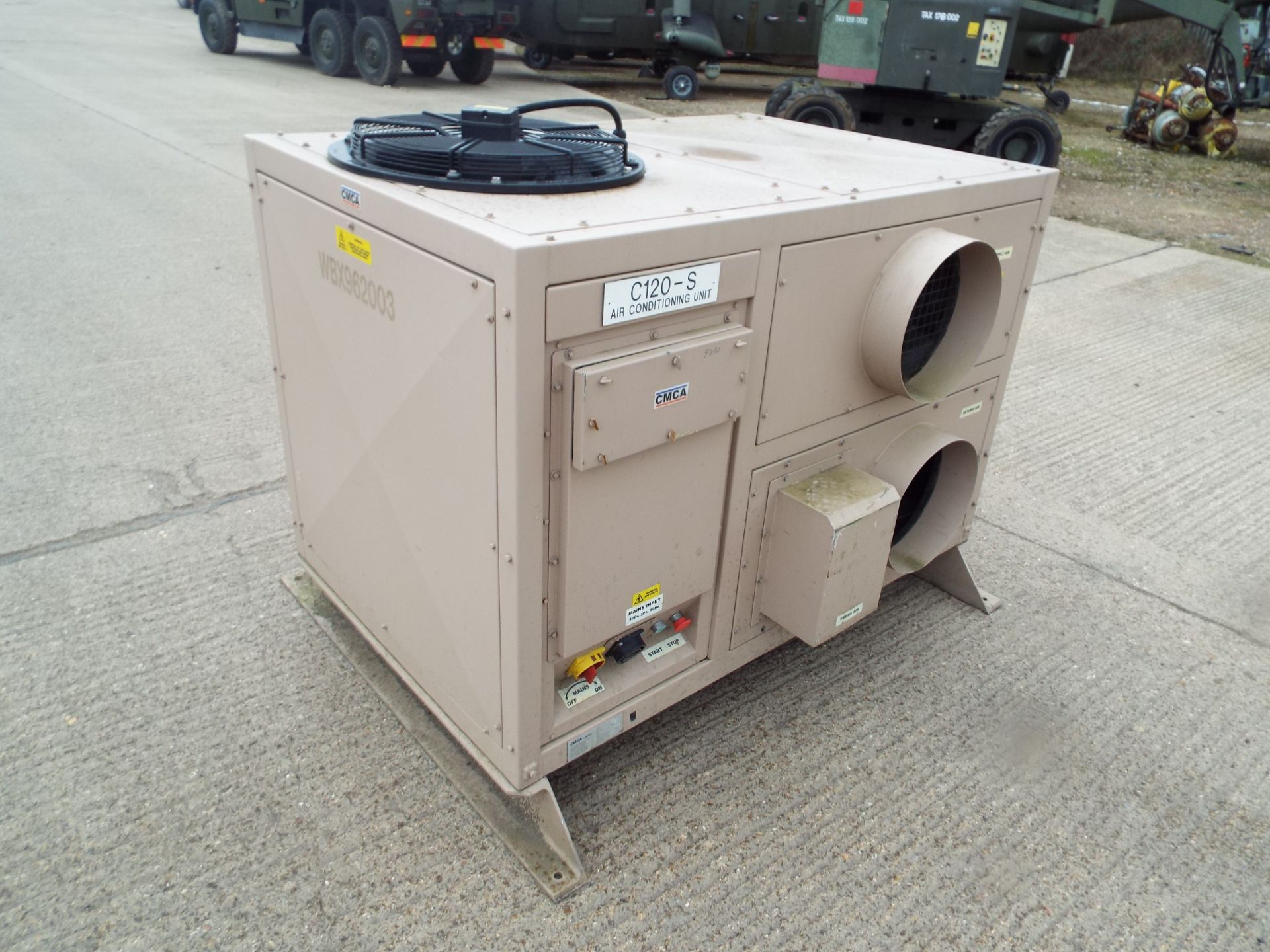 CMCA C120-S Ruggedised Air Conditioning Unit