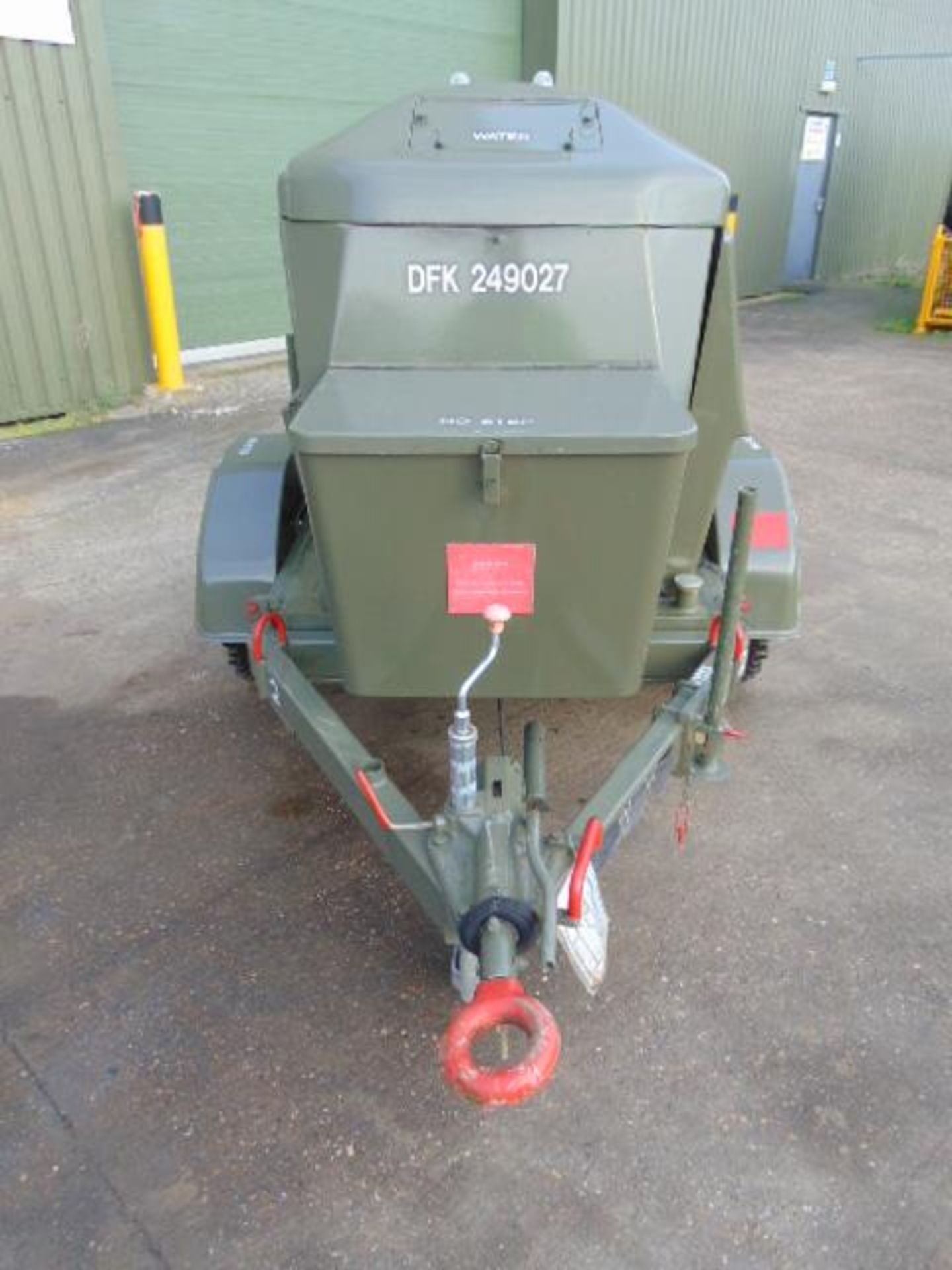 Ex Uk Royal Air Force Trailer Mounted 25 KVA Generator - Image 2 of 11