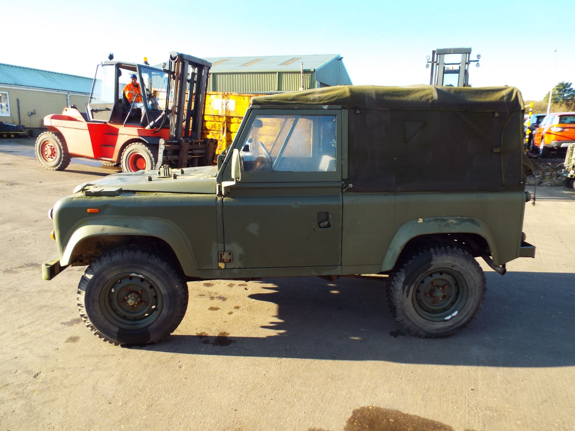 LHD Land Rover 90 Soft Top. - Image 2 of 21