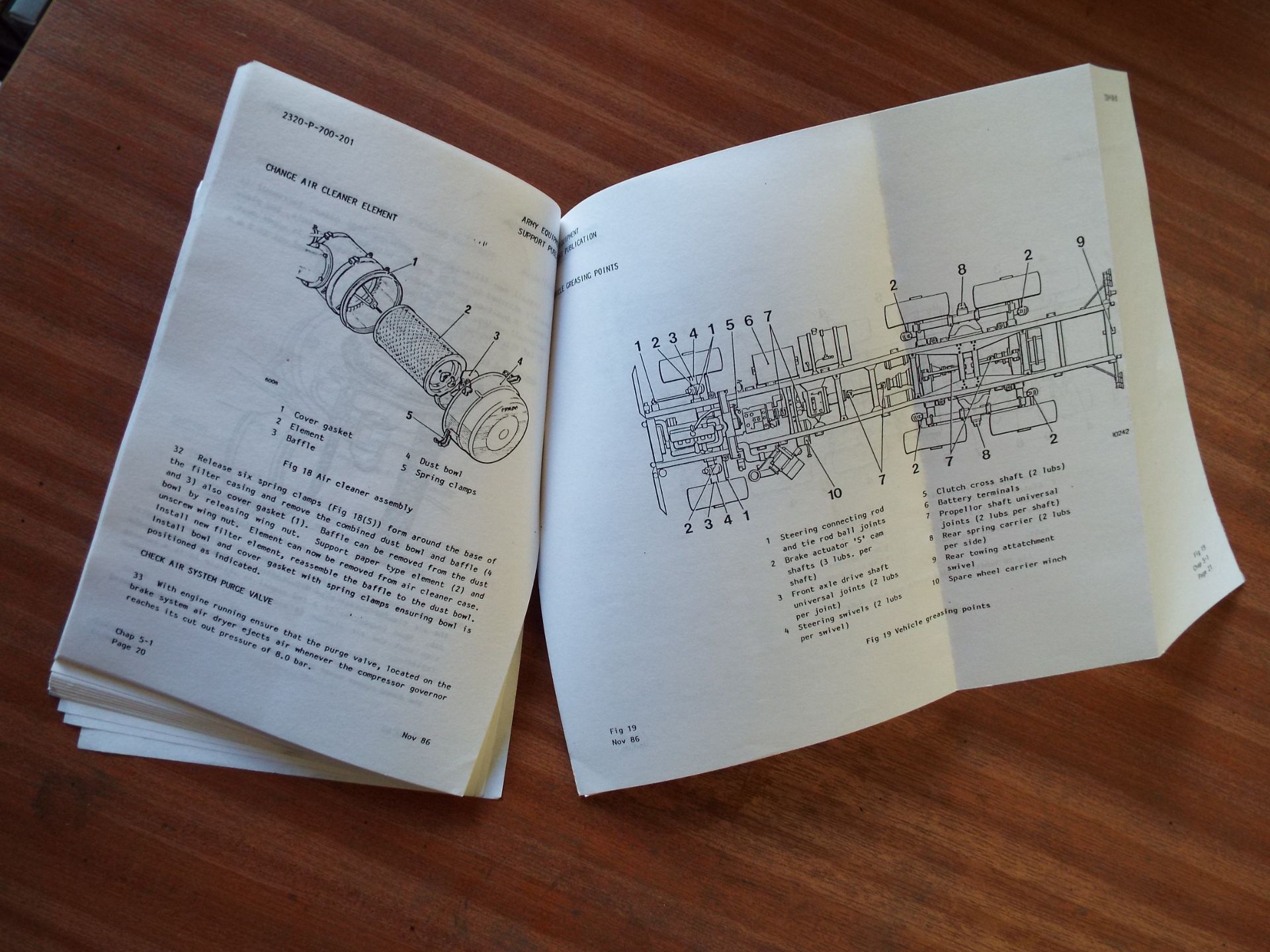 Extremely Rare Bedford 14T 6x6 Operating Manual - Image 6 of 6