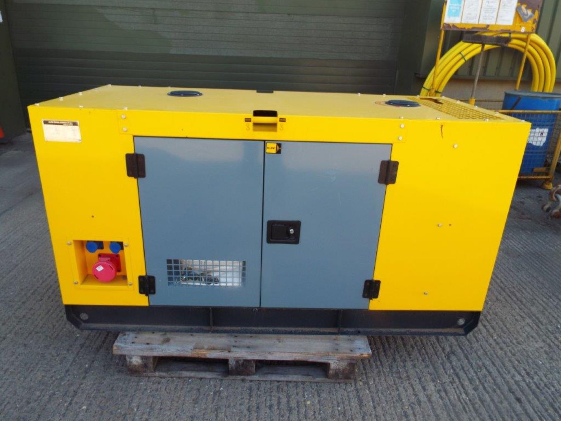 UNISSUED WITH TEST HOURS ONLY 40 KVA 3 Phase Silent Diesel Generator Set - Image 5 of 18