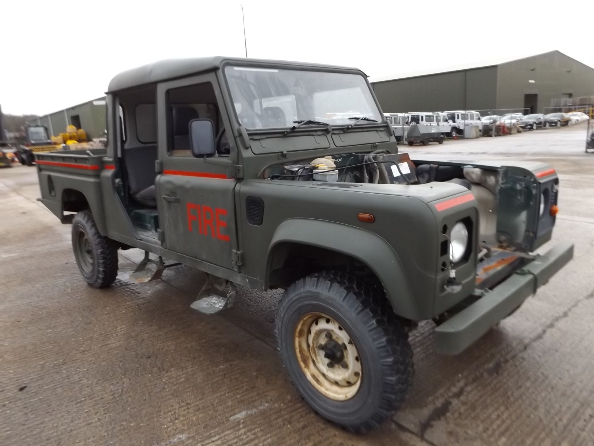 Land Rover Defender 130 TD5 Double Cab Pick Up Spares or Repairs