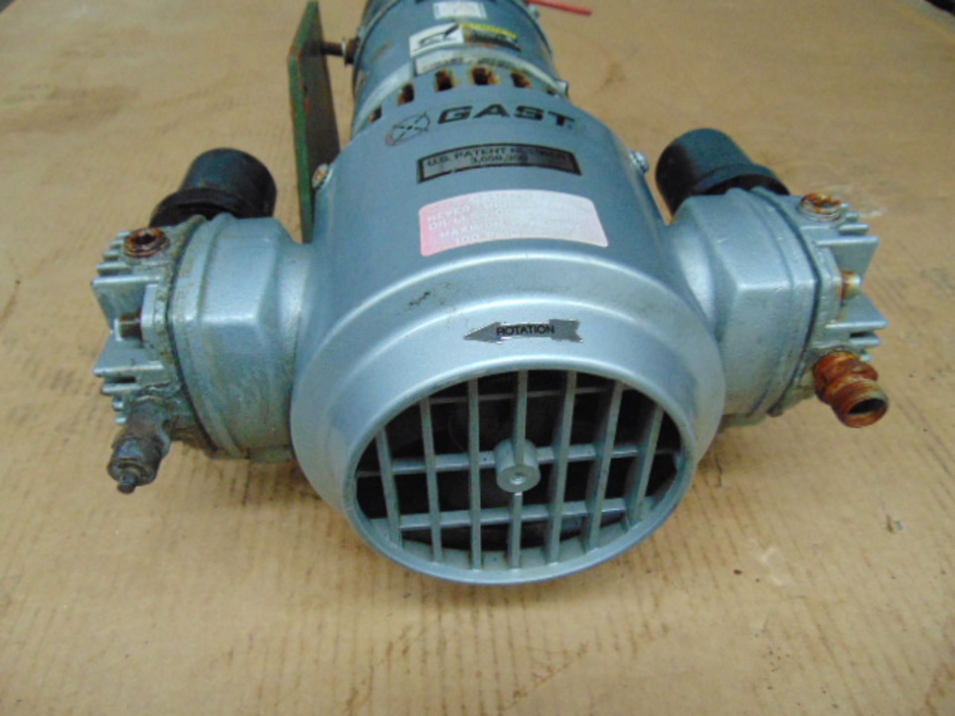 Gast 24V Compressor - Image 3 of 6