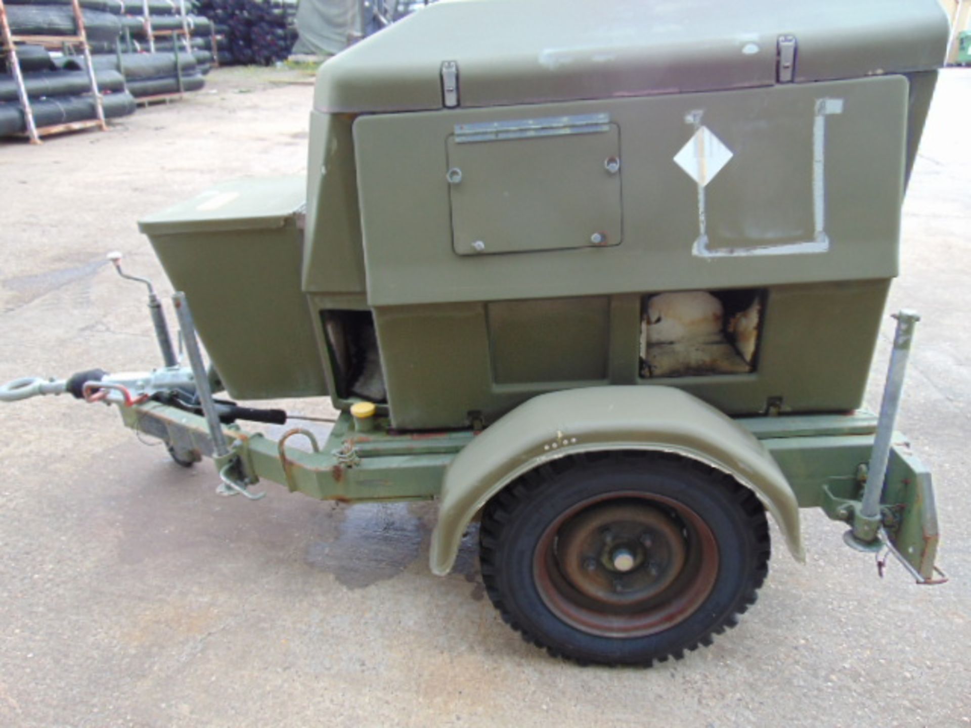 Ex Uk Royal Air Force Trailer Mounted 25 KVA Generator - Image 4 of 20