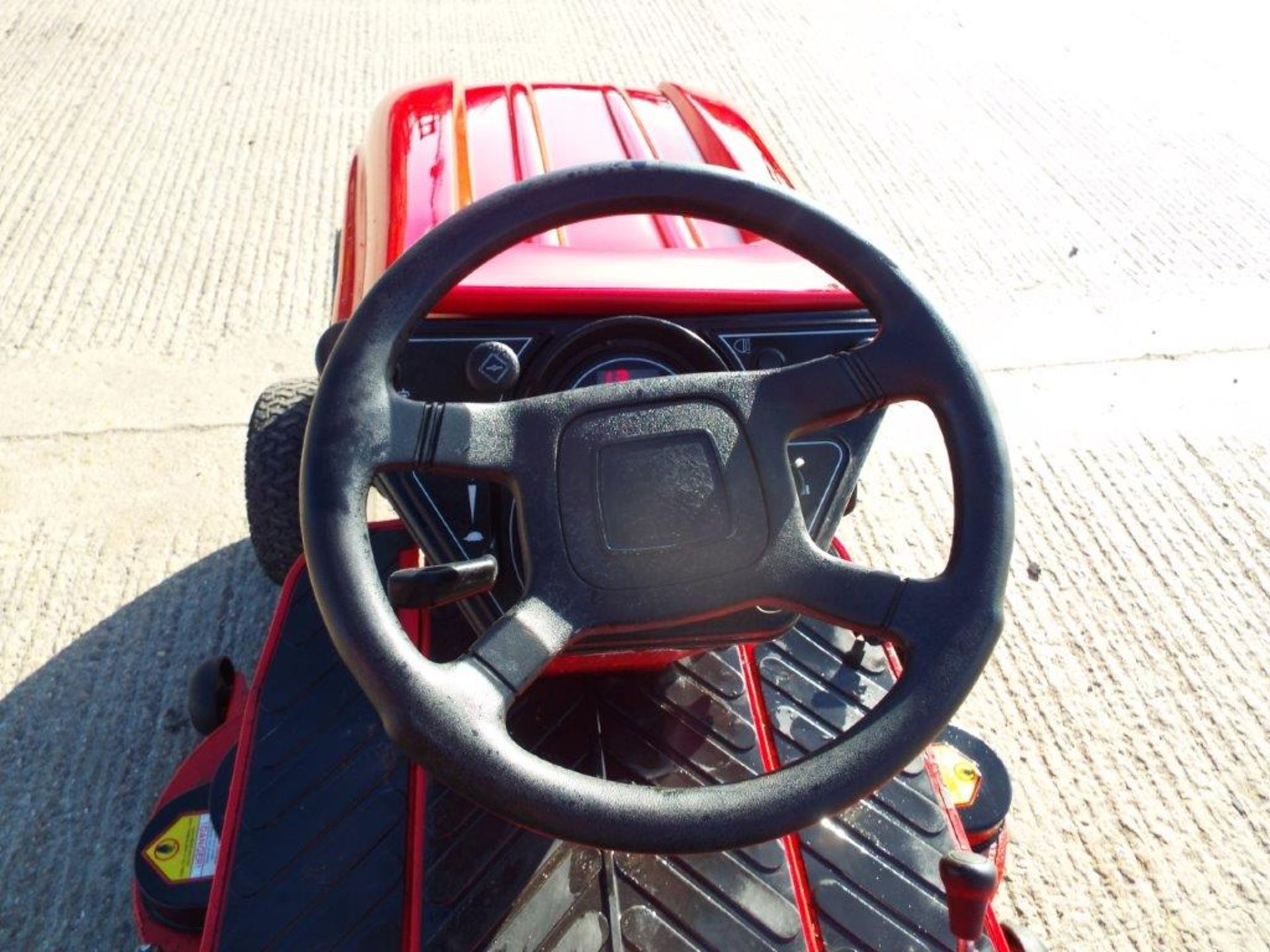 Countax C800H Ride On Mower with Rear Brush and Grass Collector - Image 11 of 20