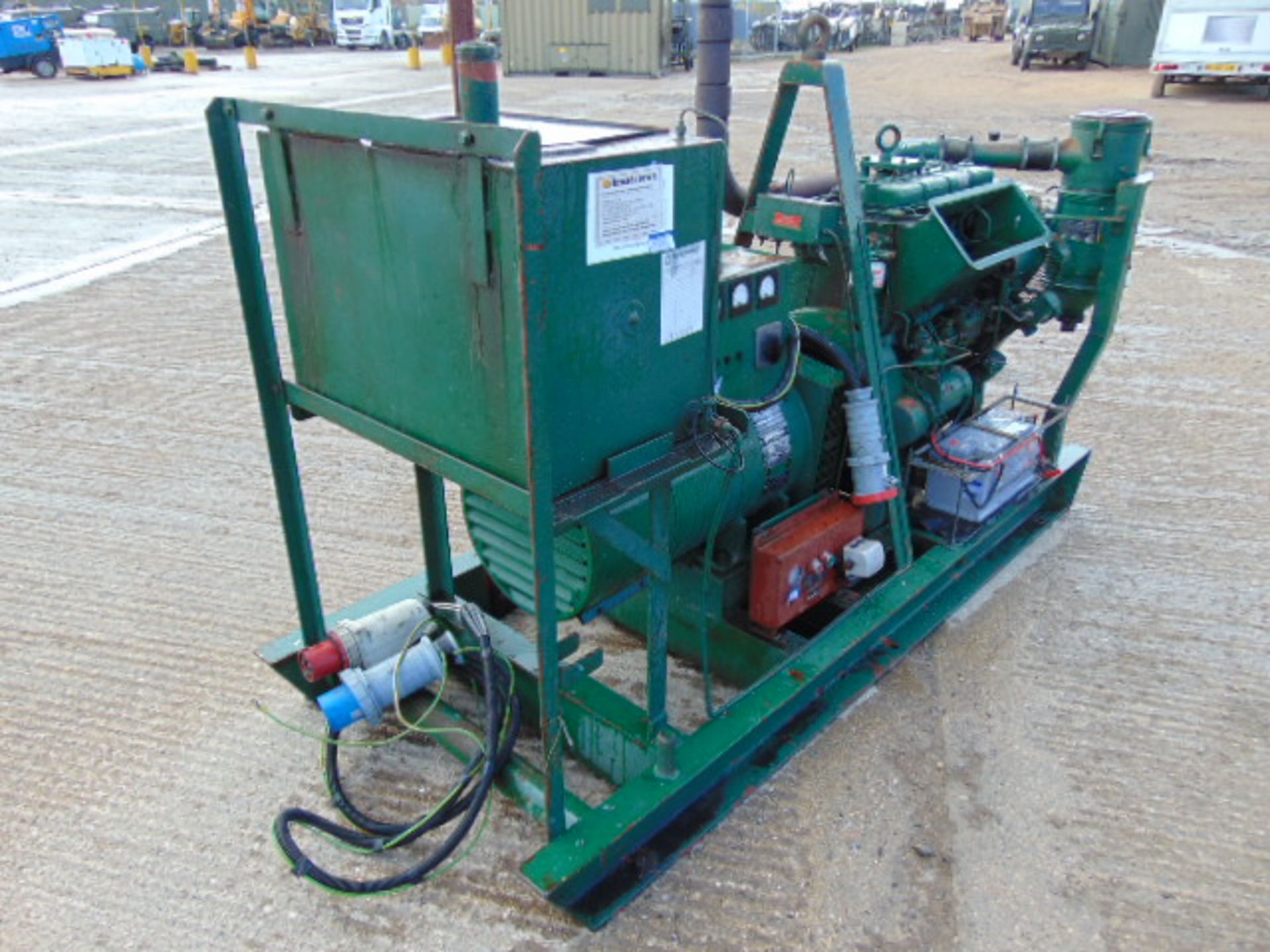 Skid Mounted Lister Petter 34.4 KVA 3 Phase Diesel Generator Set - Image 8 of 18