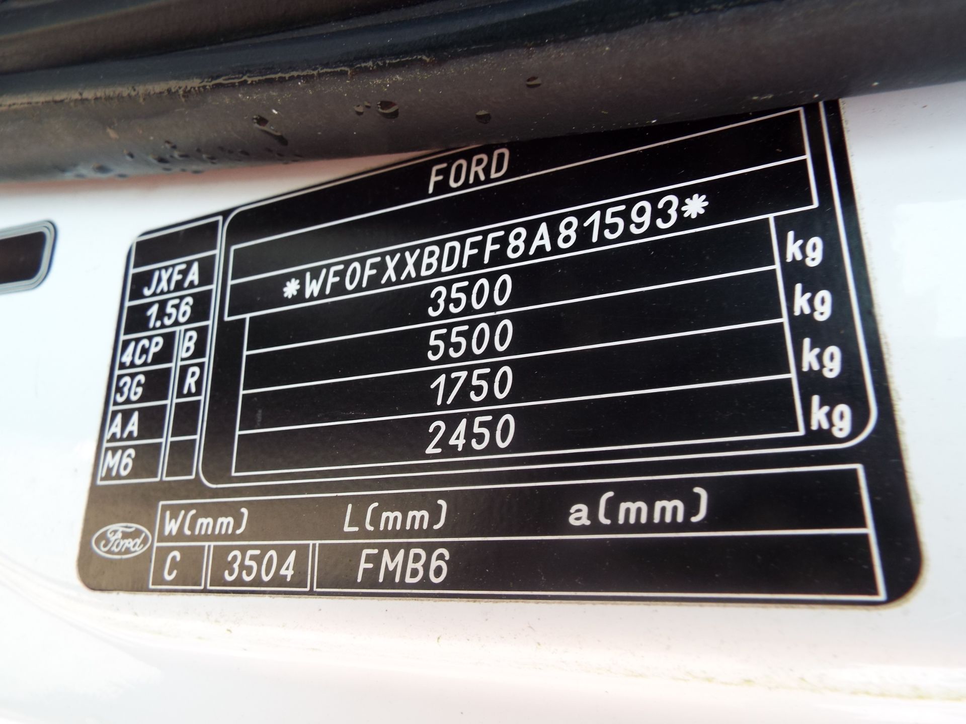 Ford Transit 115 T350M Flat Bed Tipper - Bild 23 aus 28