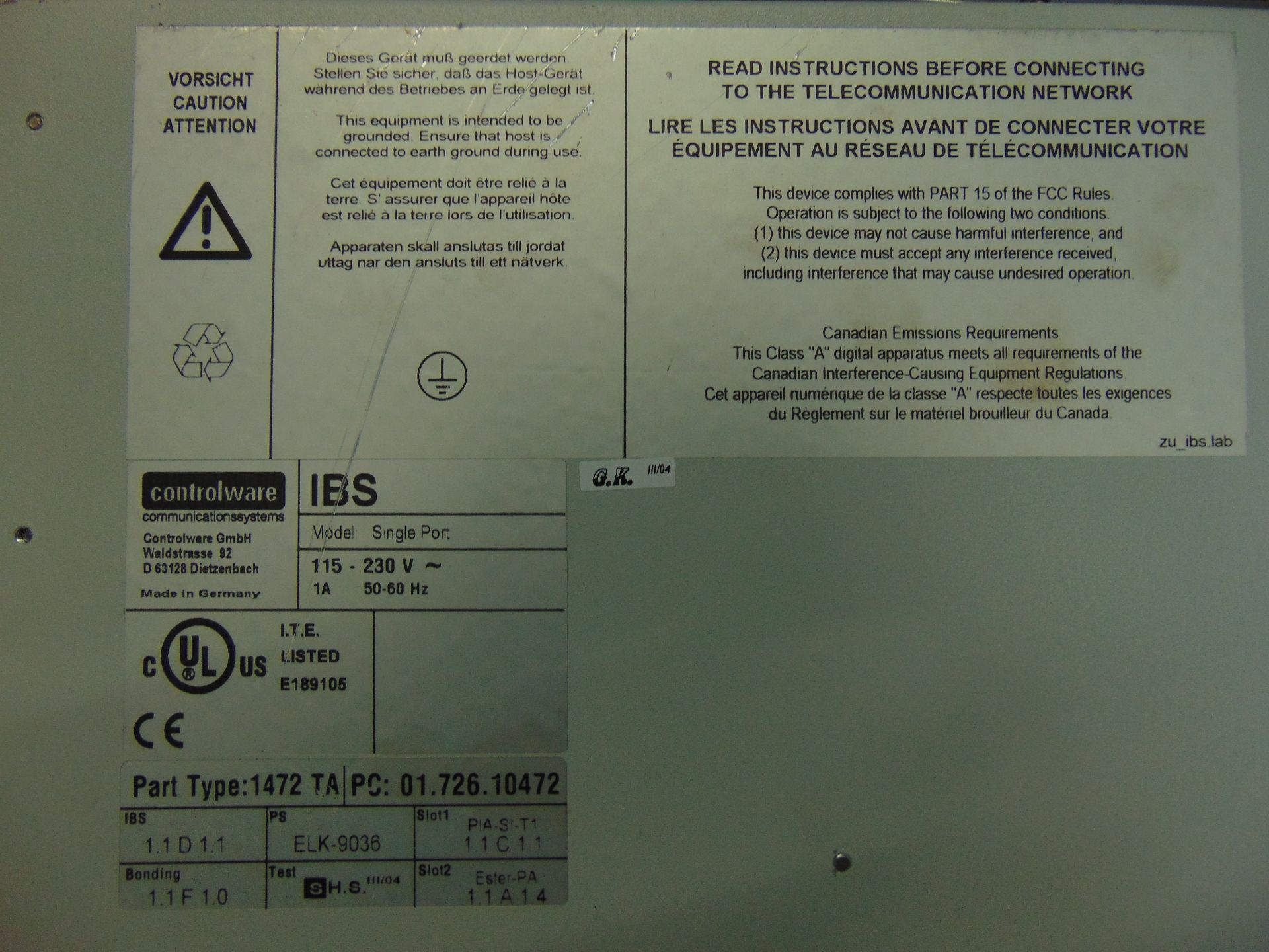 Controlware IBS/ISDN Backup System Port - Bild 7 aus 8