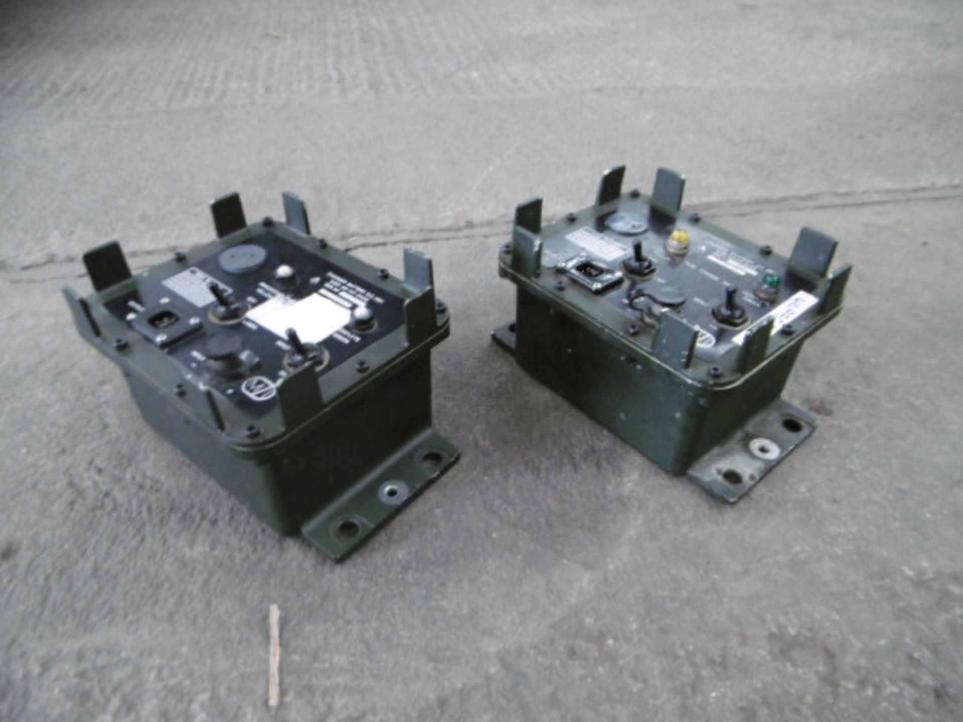 2 x Clansman D.C. 28V Battery Chargers