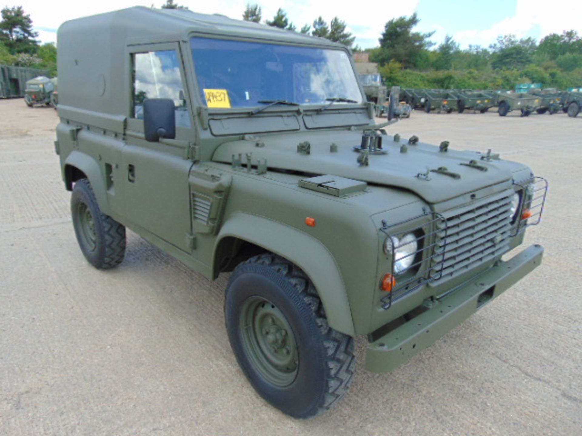 Military Specification Land Rover Wolf 90 Hard Top