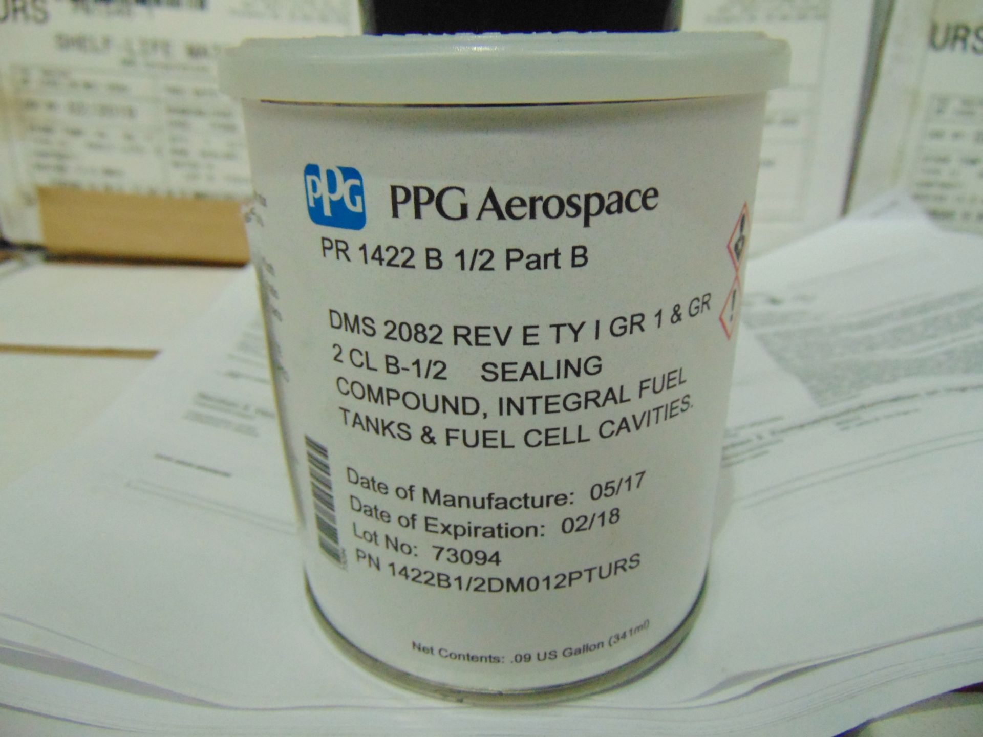 Approx 350 x Unissued PPG Aerospace 2 Pack 341ml Fuel Tank Sealing Compounds - Image 4 of 7