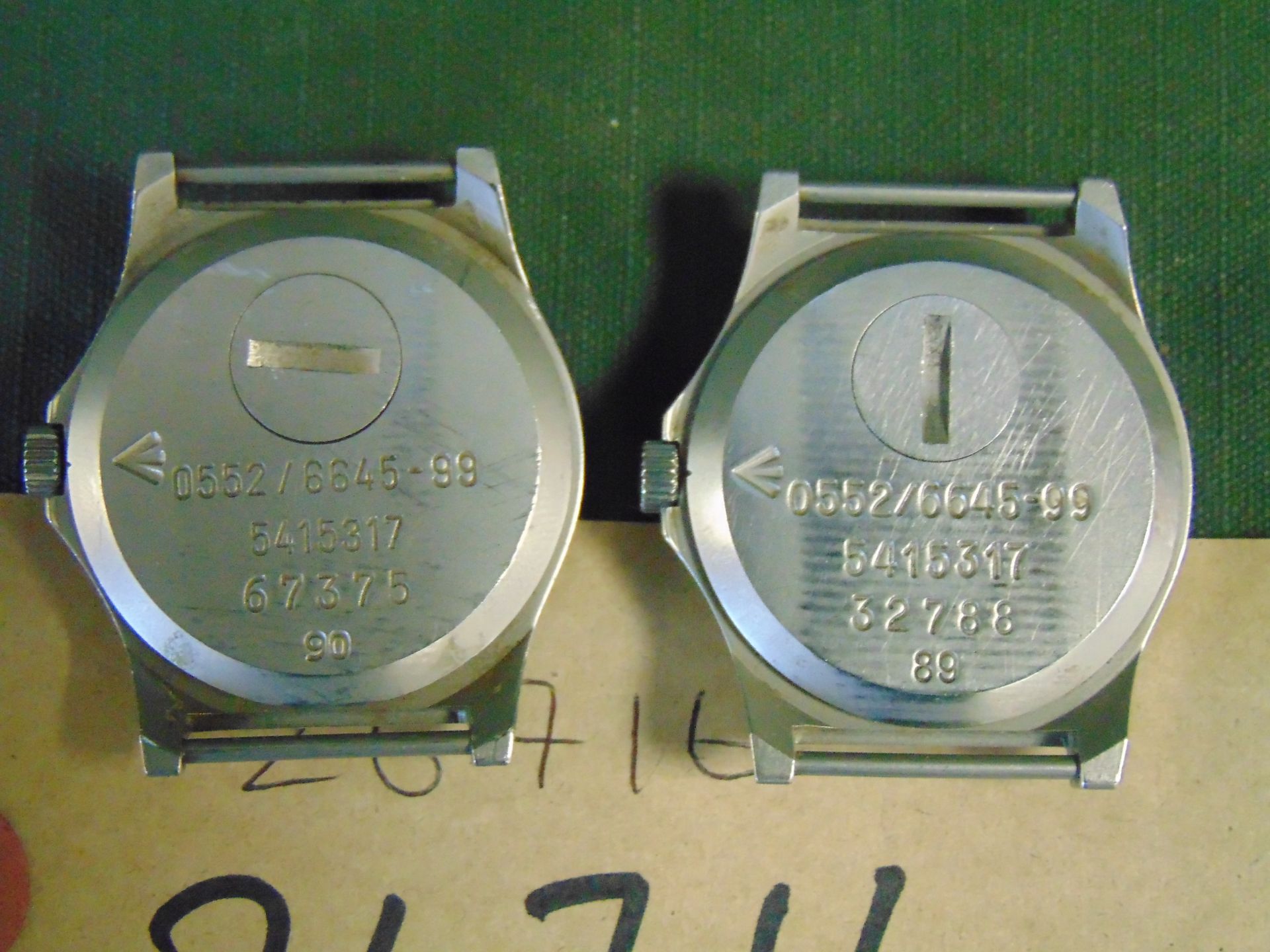 2 x CWC 0522 Royal Marines quartz wrist watches - Image 3 of 3