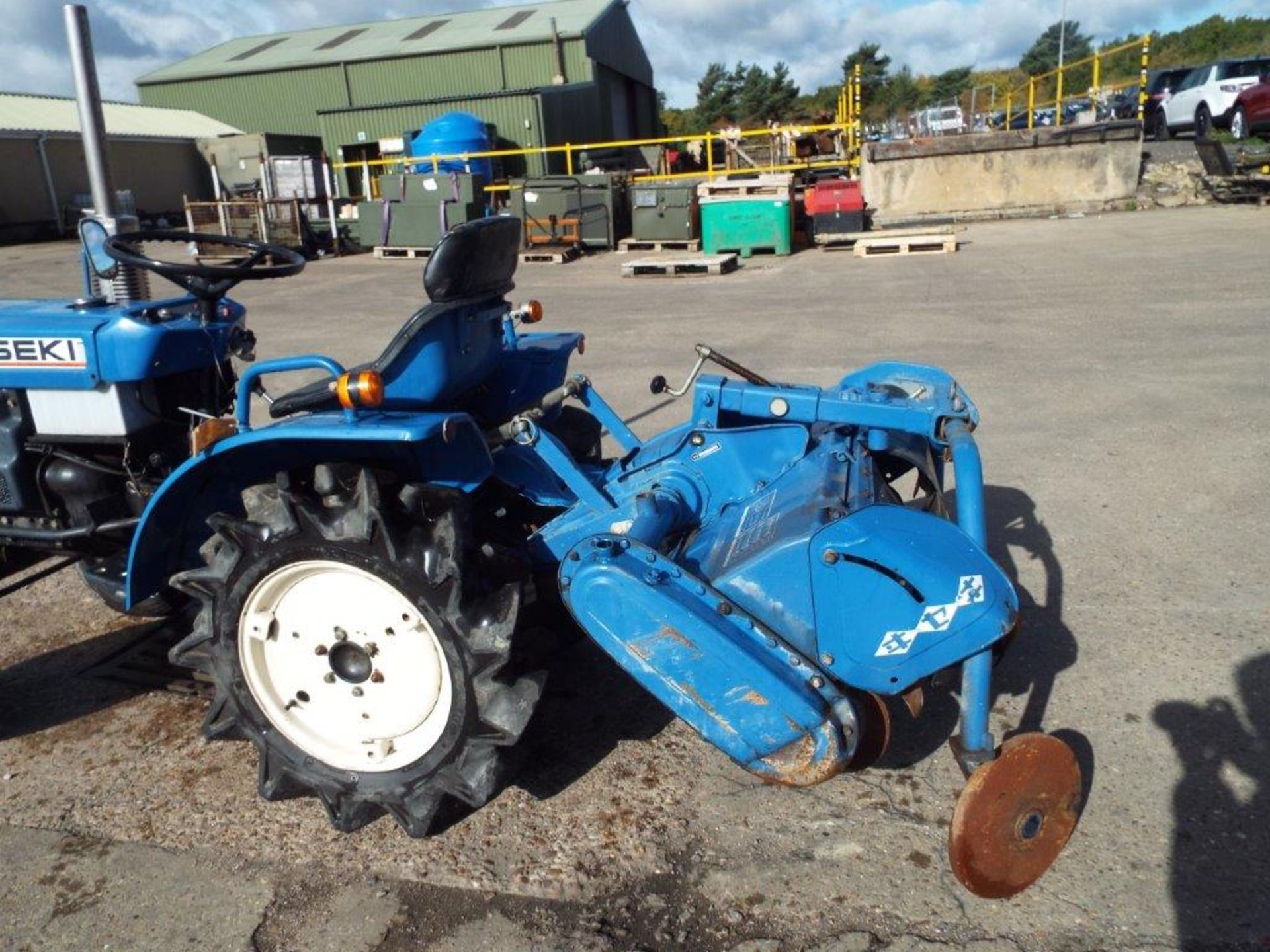 Iseki TX1210 Compact Tractor C/W Rotovator - Image 17 of 22