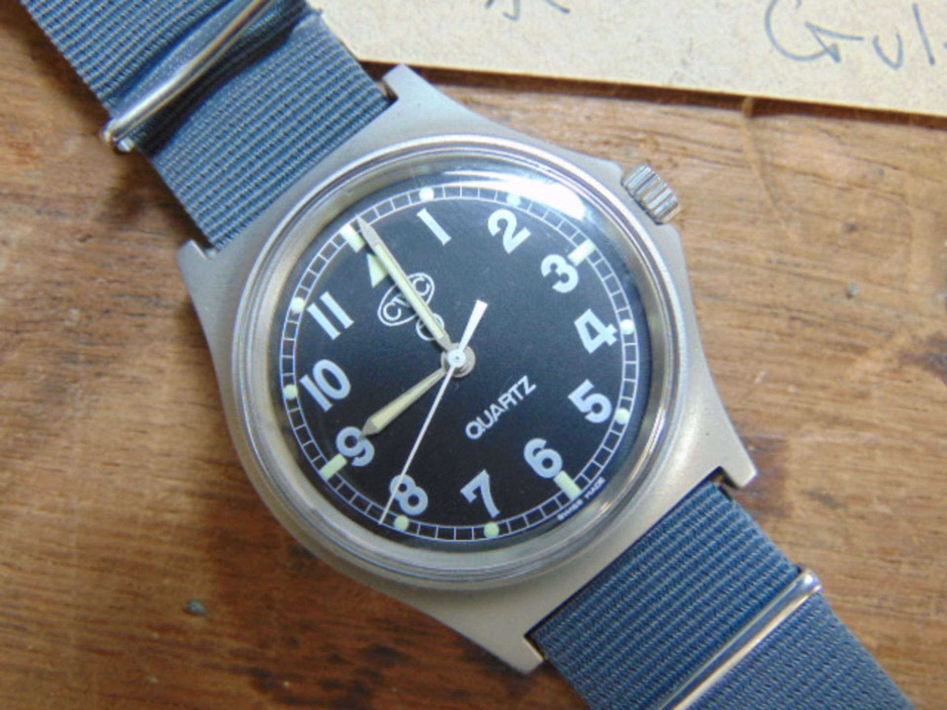 Very Rare Genuine British Army, Unissued Gulf War CWC Quartz Wrist Watch