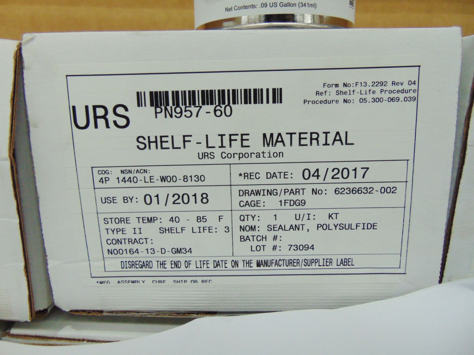 Approx 350 x Unissued PPG Aerospace 2 Pack 341ml Fuel Tank Sealing Compounds - Image 6 of 7