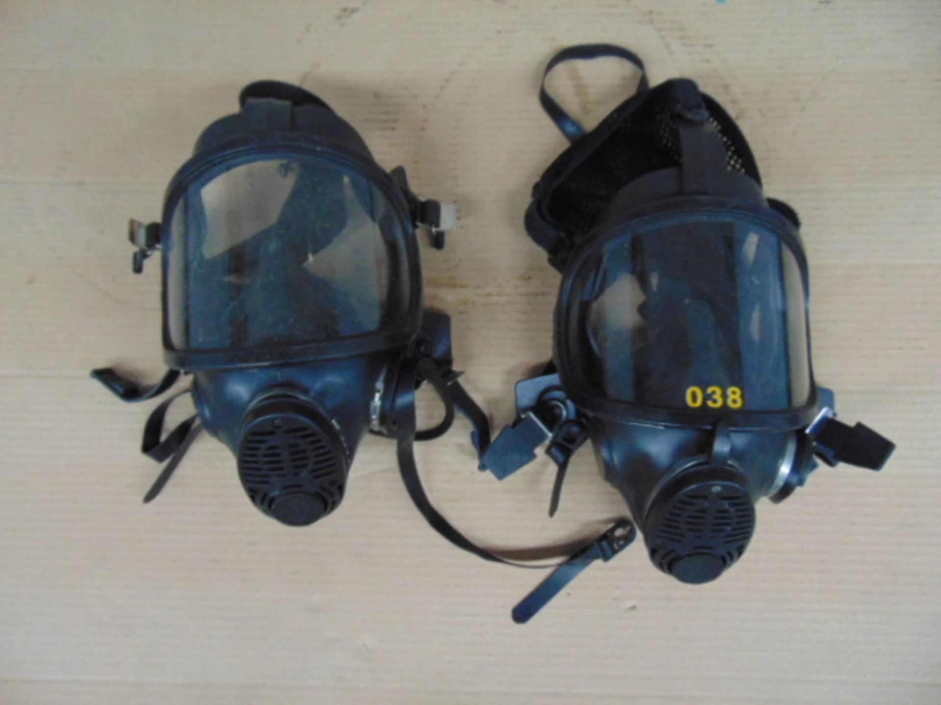 2 x Breathing Apparatus Masks