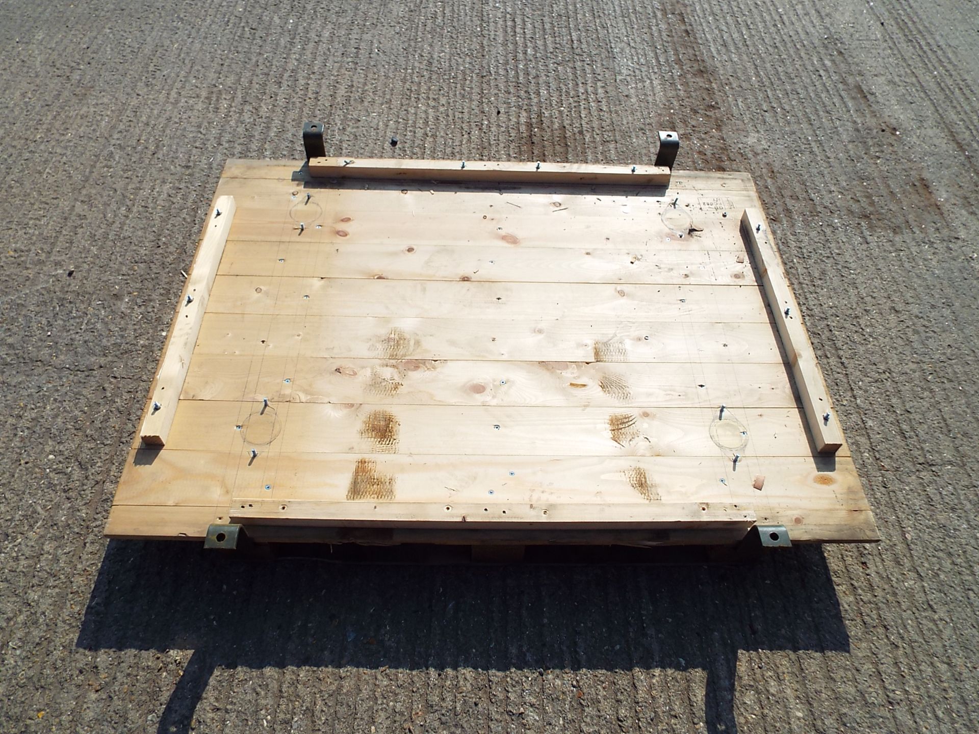 4 x Large Heavy Duty Packing/Shipping Crates - Bild 7 aus 8
