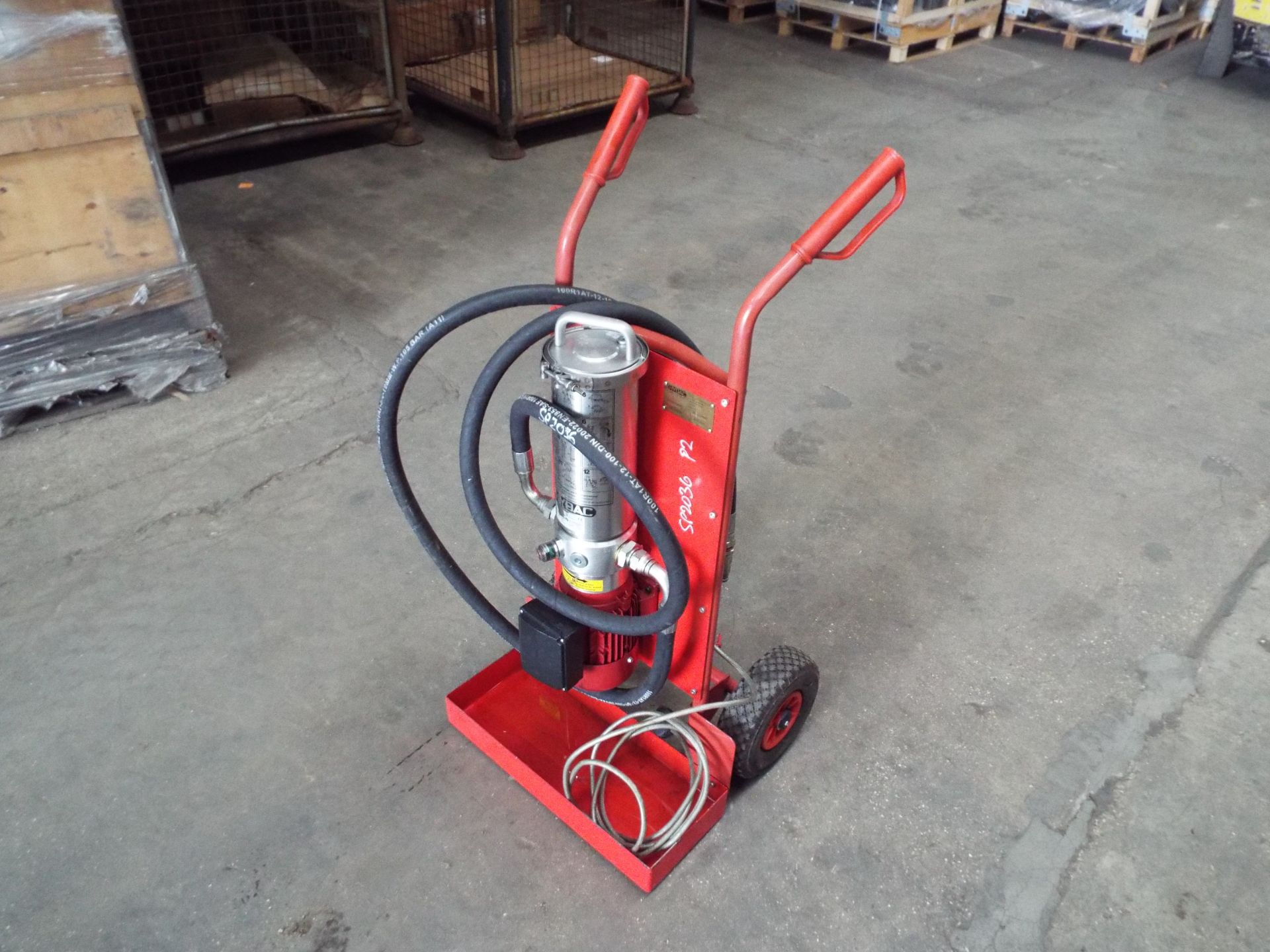 Hydac Hydraulic Pump/Filtration Trolley