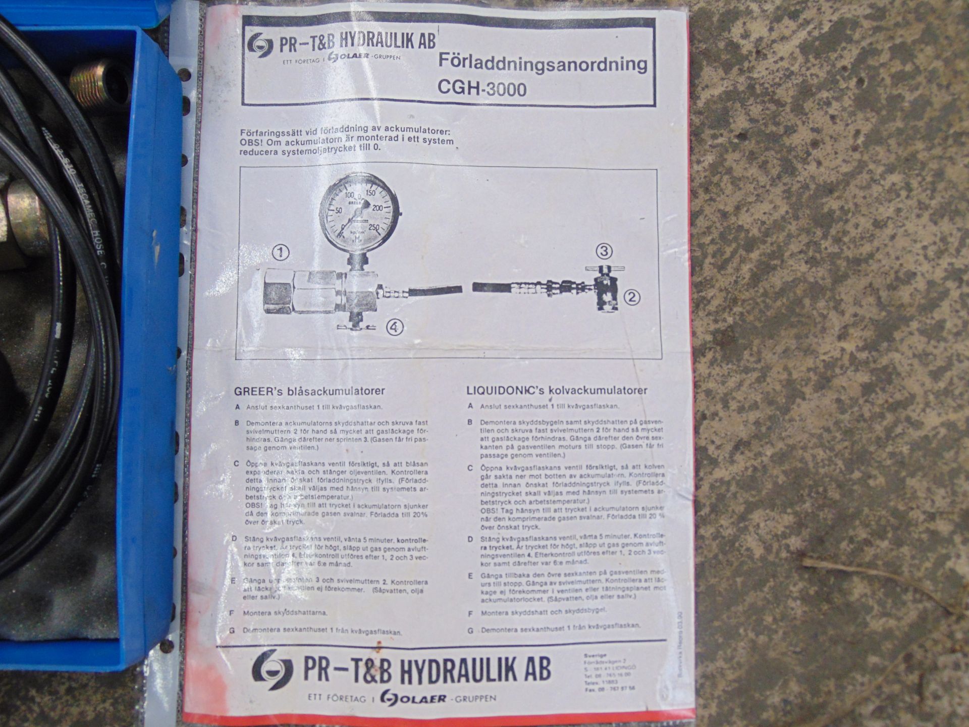 OilTech Nitrogen Charging Assy - Image 8 of 8