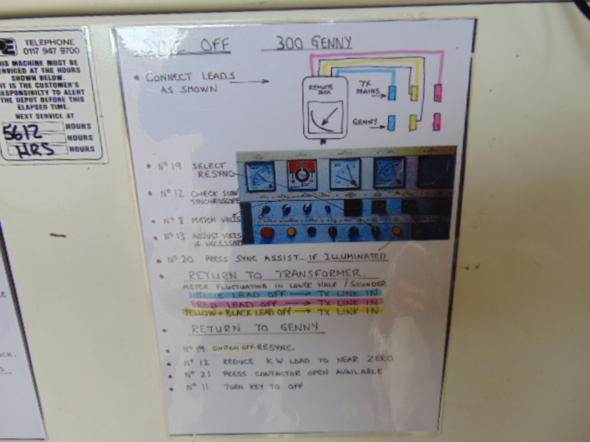 Newage Stamford 300KVA Perkins 2000 Series 3 Phase Containerised Diesel Generator - Bild 14 aus 26