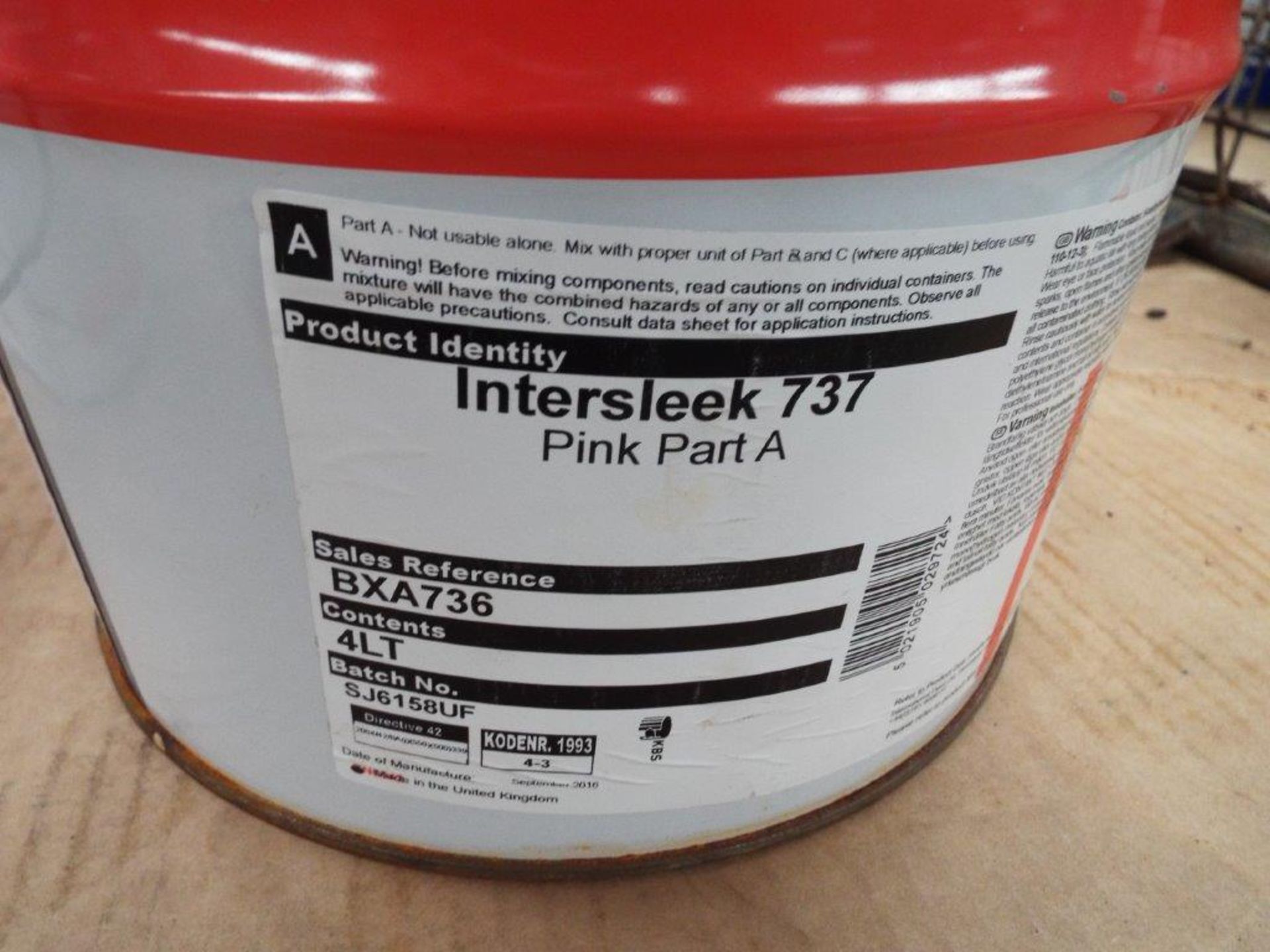 5 x Mixed Unissued Cans of Intershield/Intergard/Intersleek 2-Part Protective Coatings - Image 6 of 9