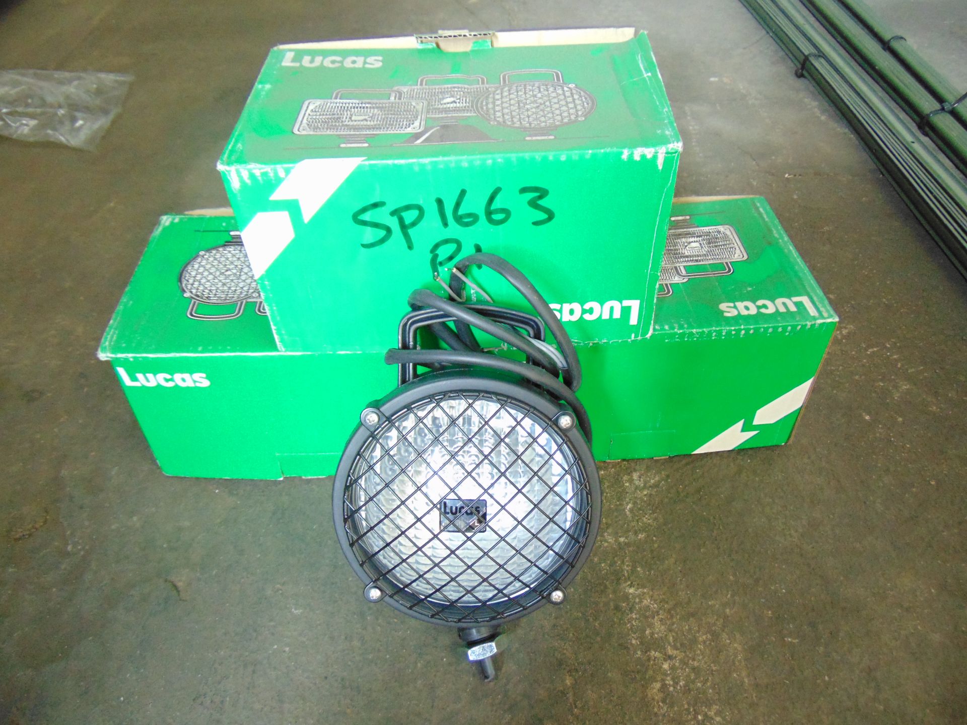 3 x Lucas LDB732 Work Lights