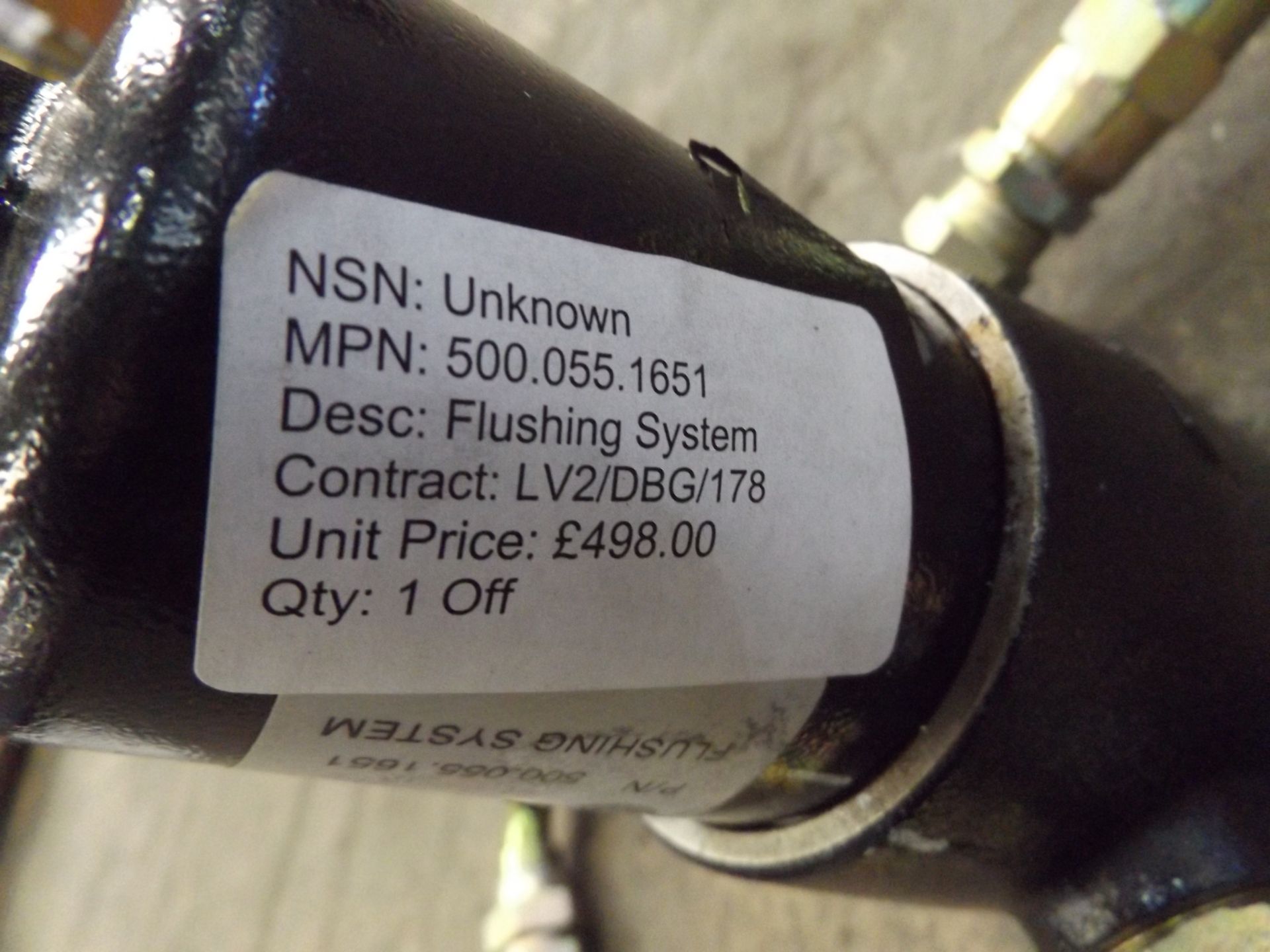 Moffett Flushing System P/No 500.055.1651 - Image 4 of 5