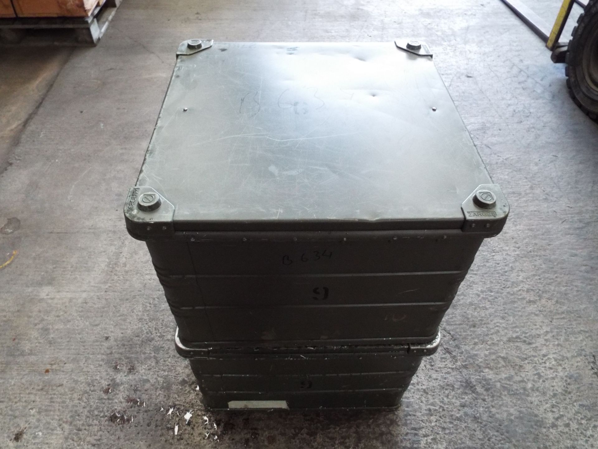 2 x Heavy Duty Zarges Aluminium Cases - Bild 5 aus 6