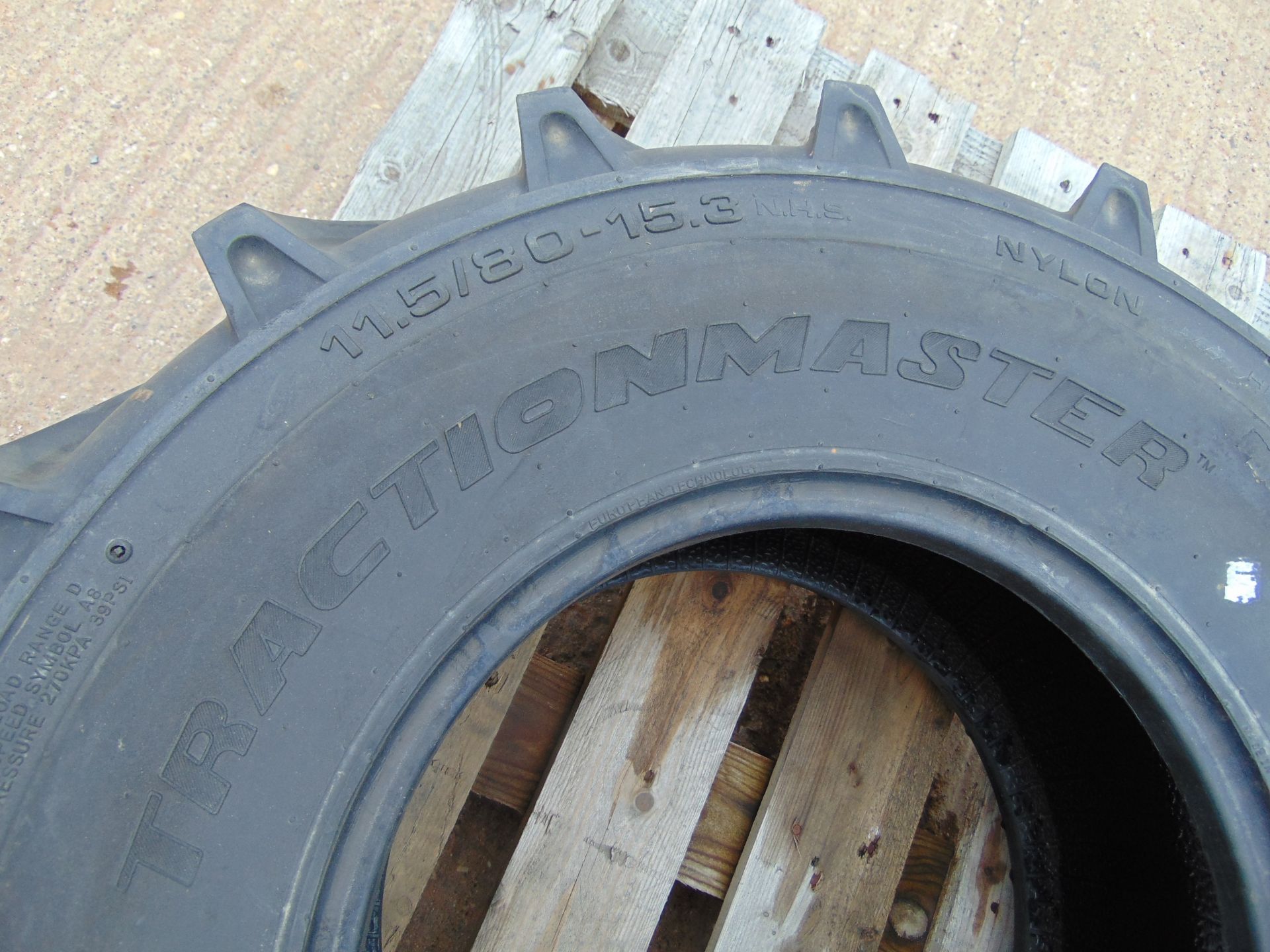 Tractionmaster 11.5/80-15.3 Telehandler/Loadall Tyre - Image 2 of 4