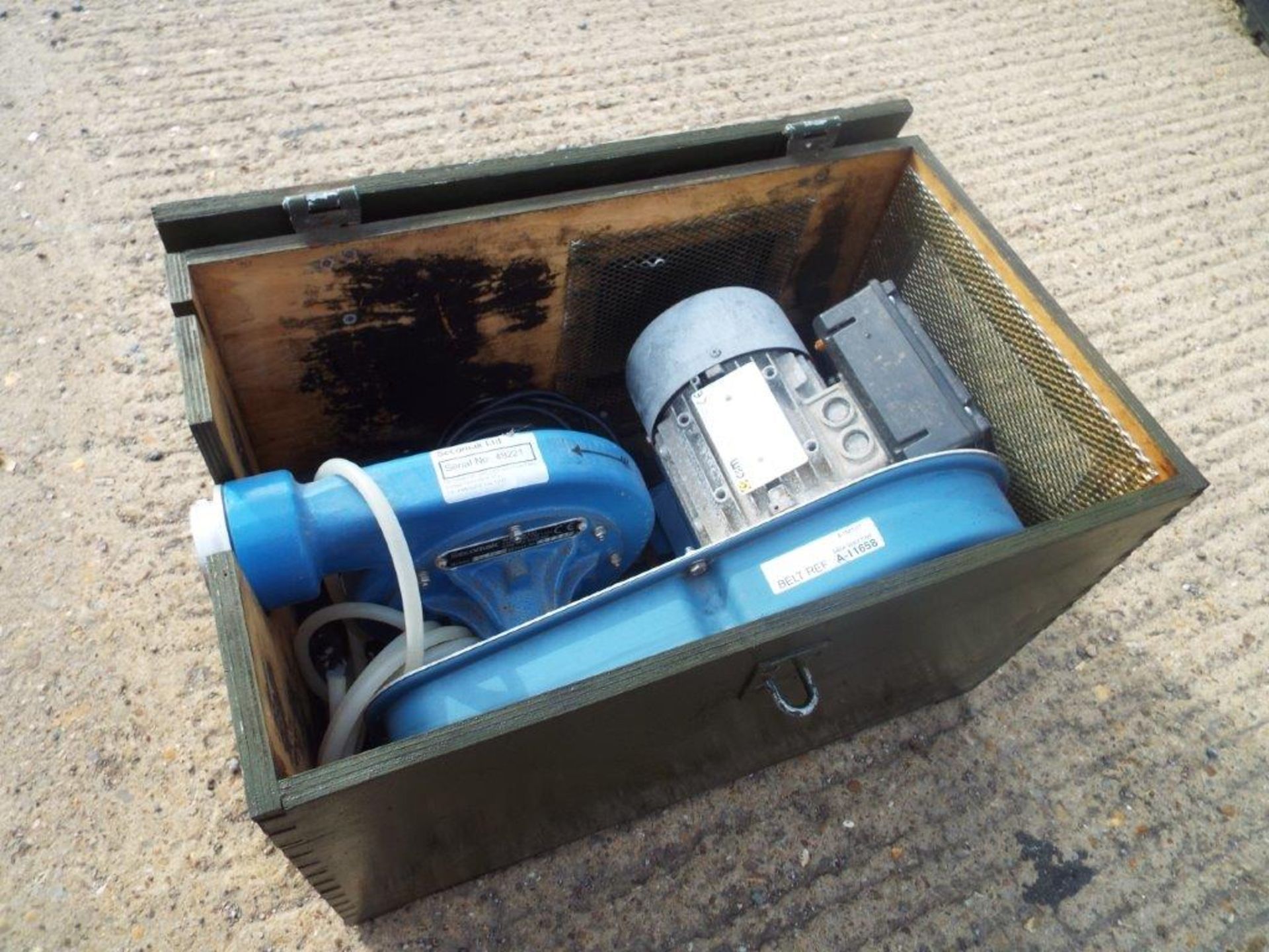 Secomak 575 High Velocity Centrifugal Fan / Blower with Transit Case