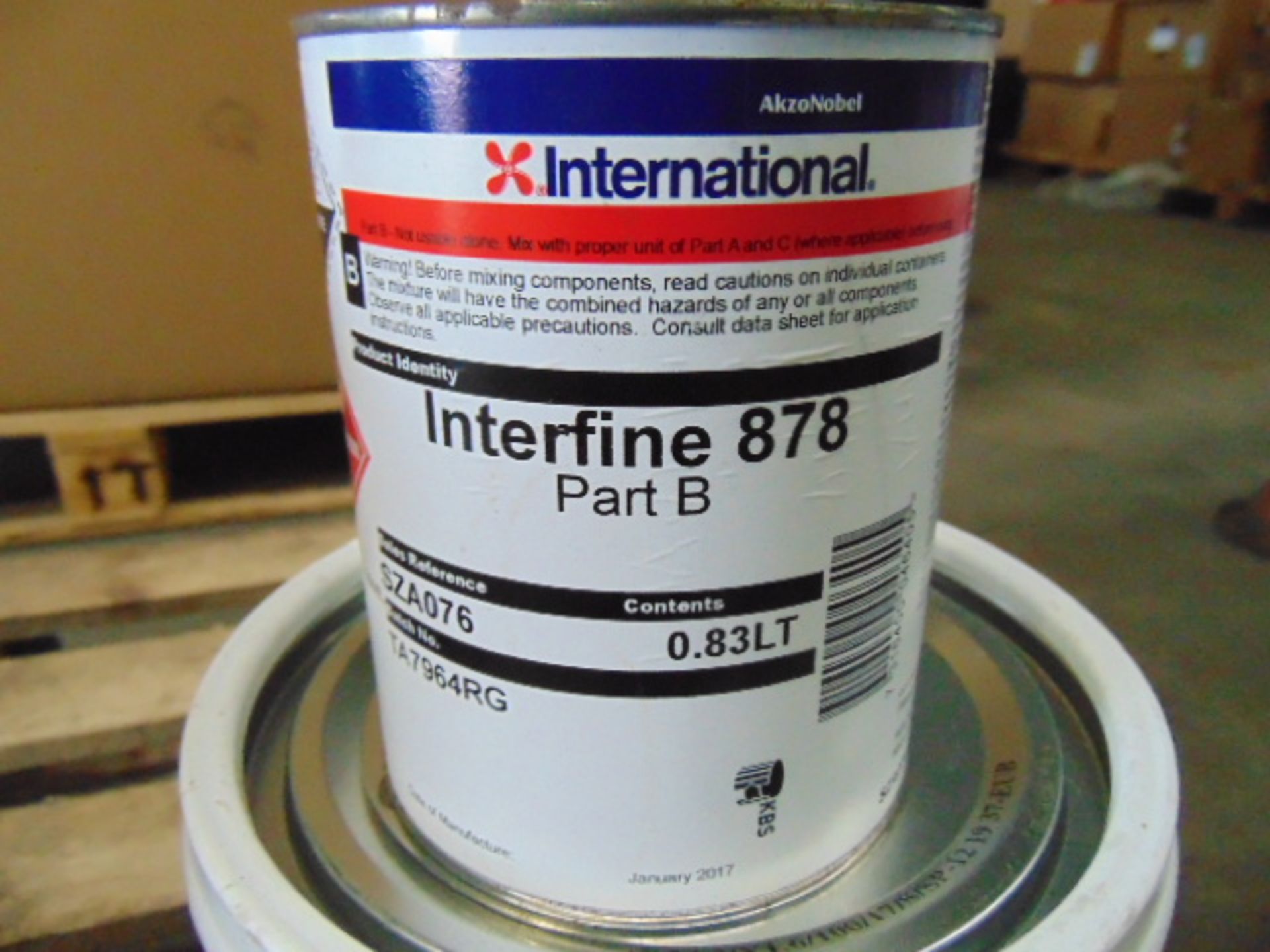 4 x International Interfine 878 2 Pack 5L High Performance Protective Coating paint - Image 3 of 3