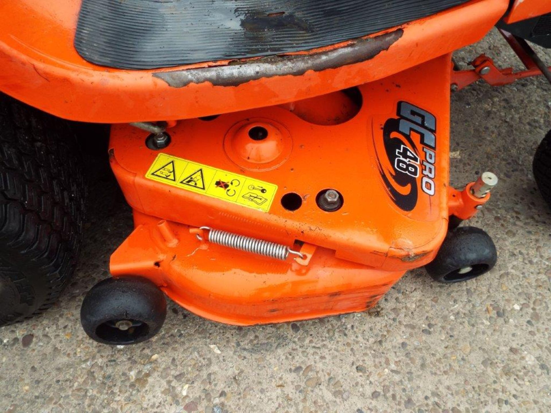 2008 Kubota G21 Ride On Mower with Glide-Cut System and High Dump Grass Collector - Image 10 of 26