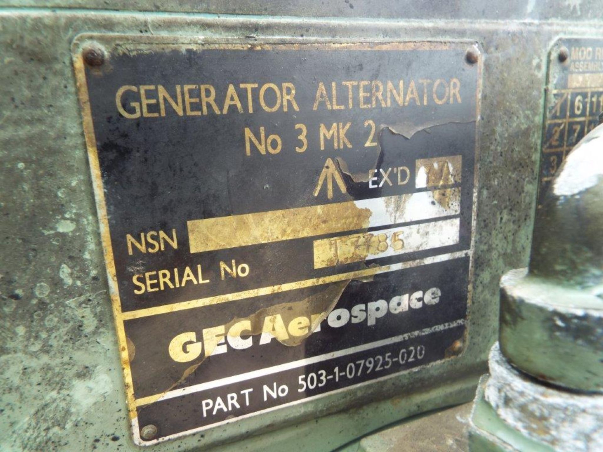 Perkins 4108 Diesel Engine GUE No1 Mk1 Generator Set - Image 9 of 10