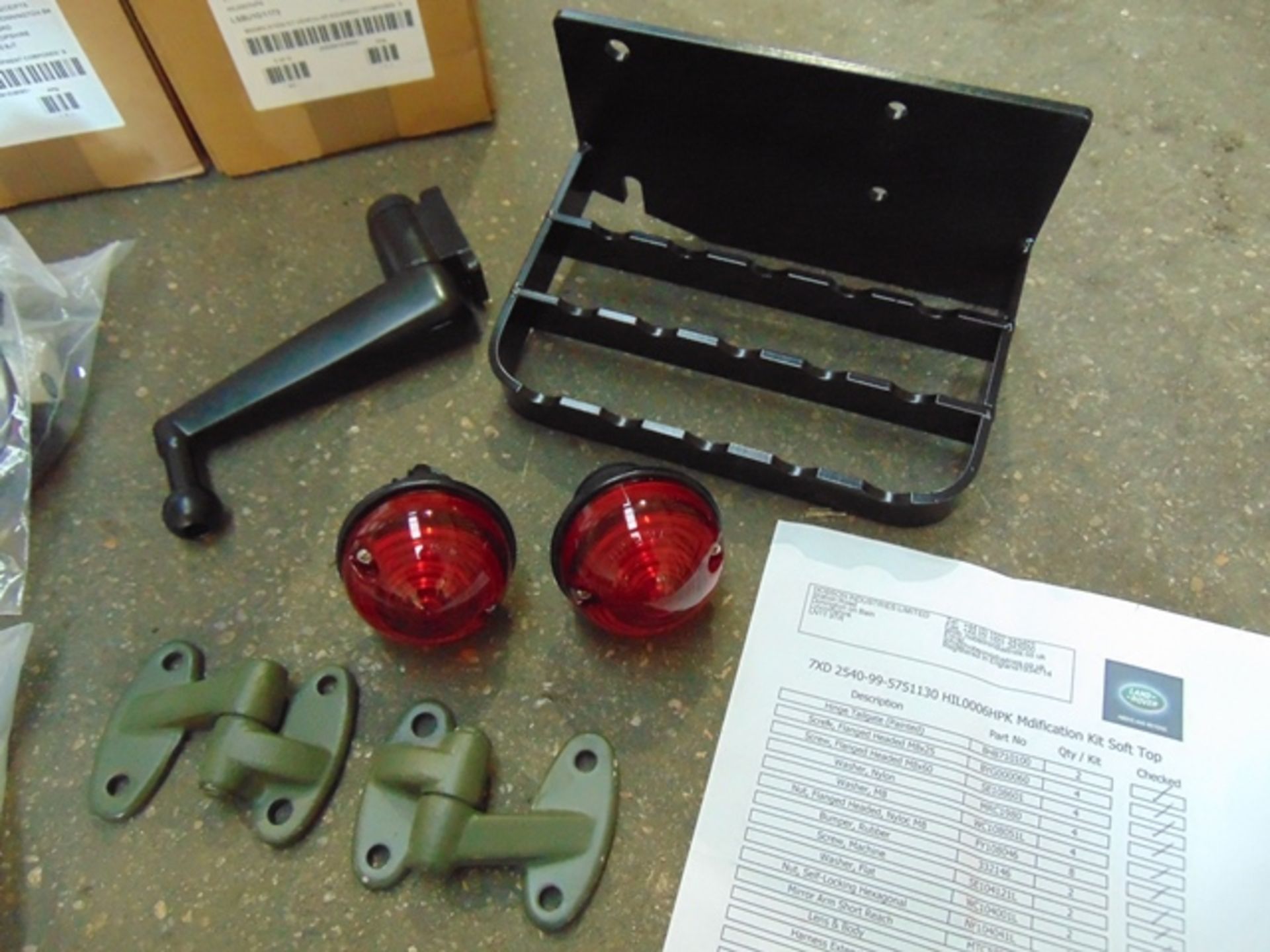 10 x Land Rover 90/110 Soft Top Modification Kits - Image 3 of 4