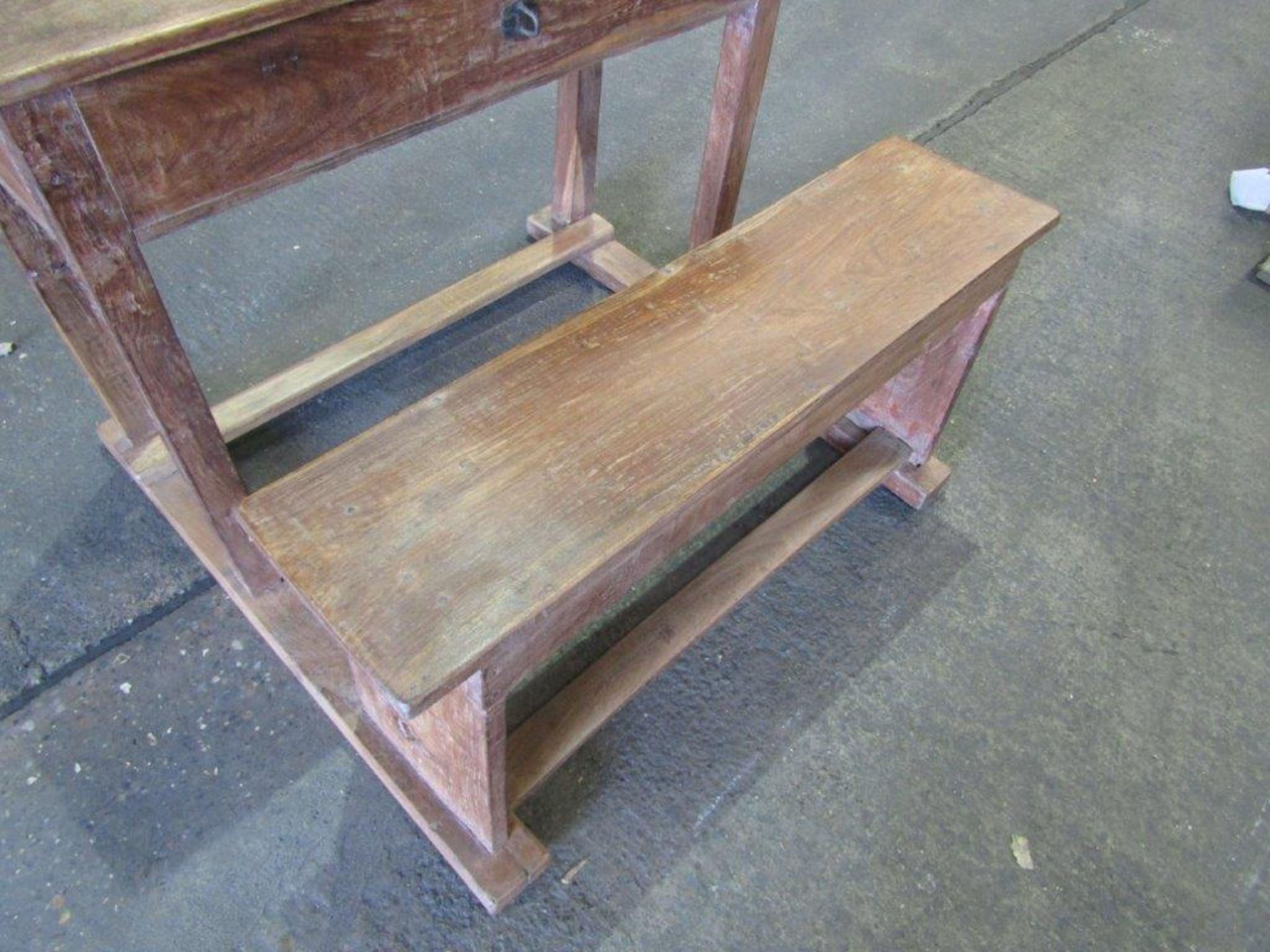 Vintage Upcycled School Desk - Bild 7 aus 8
